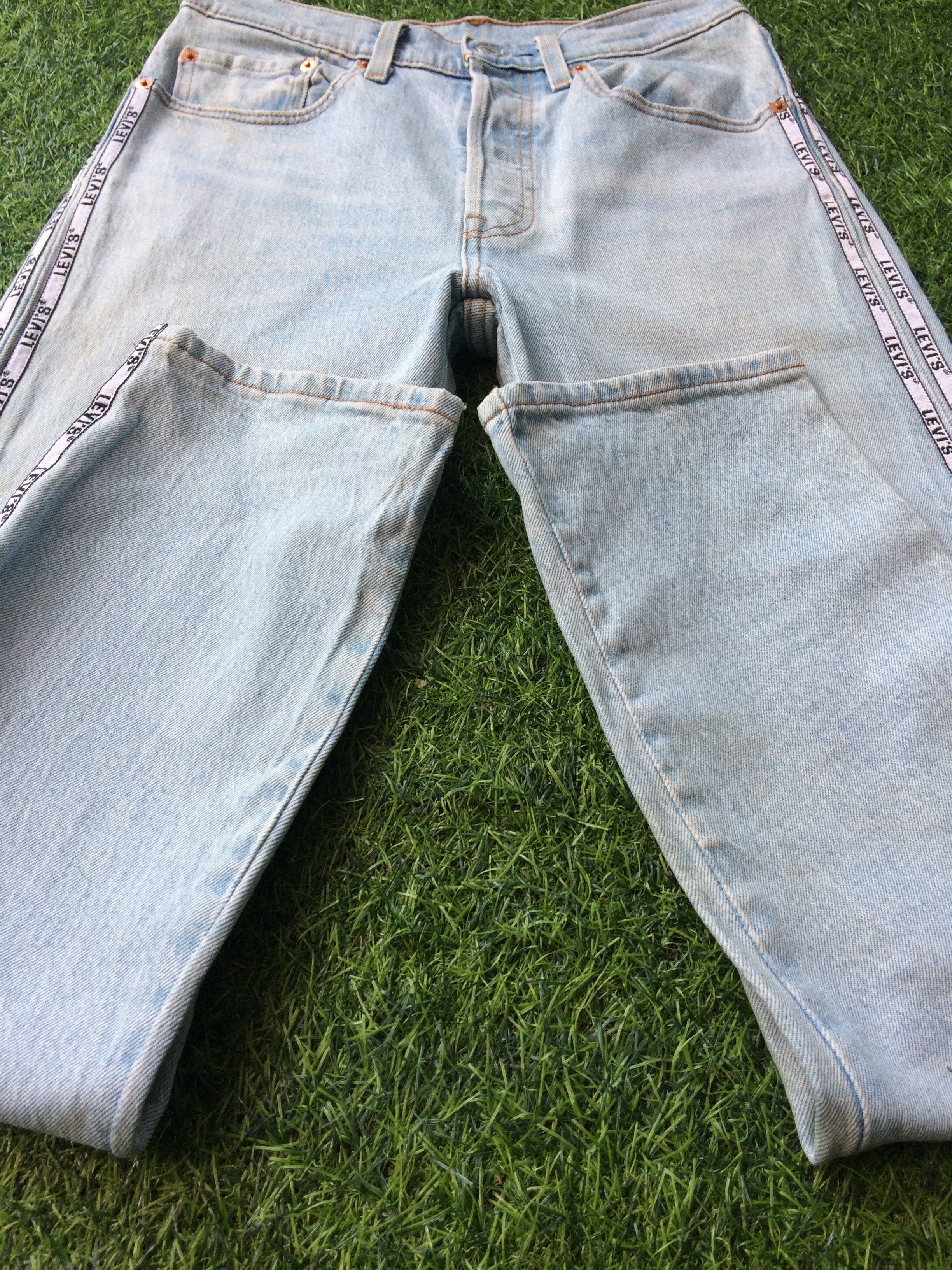 Japanese Brand × Jean × Unsound Rags Levi's 501 Big E Side-Tape Button-Fly Jeans #D-207 Size 26" / US 2 / IT 38 - 5 Thumbnail