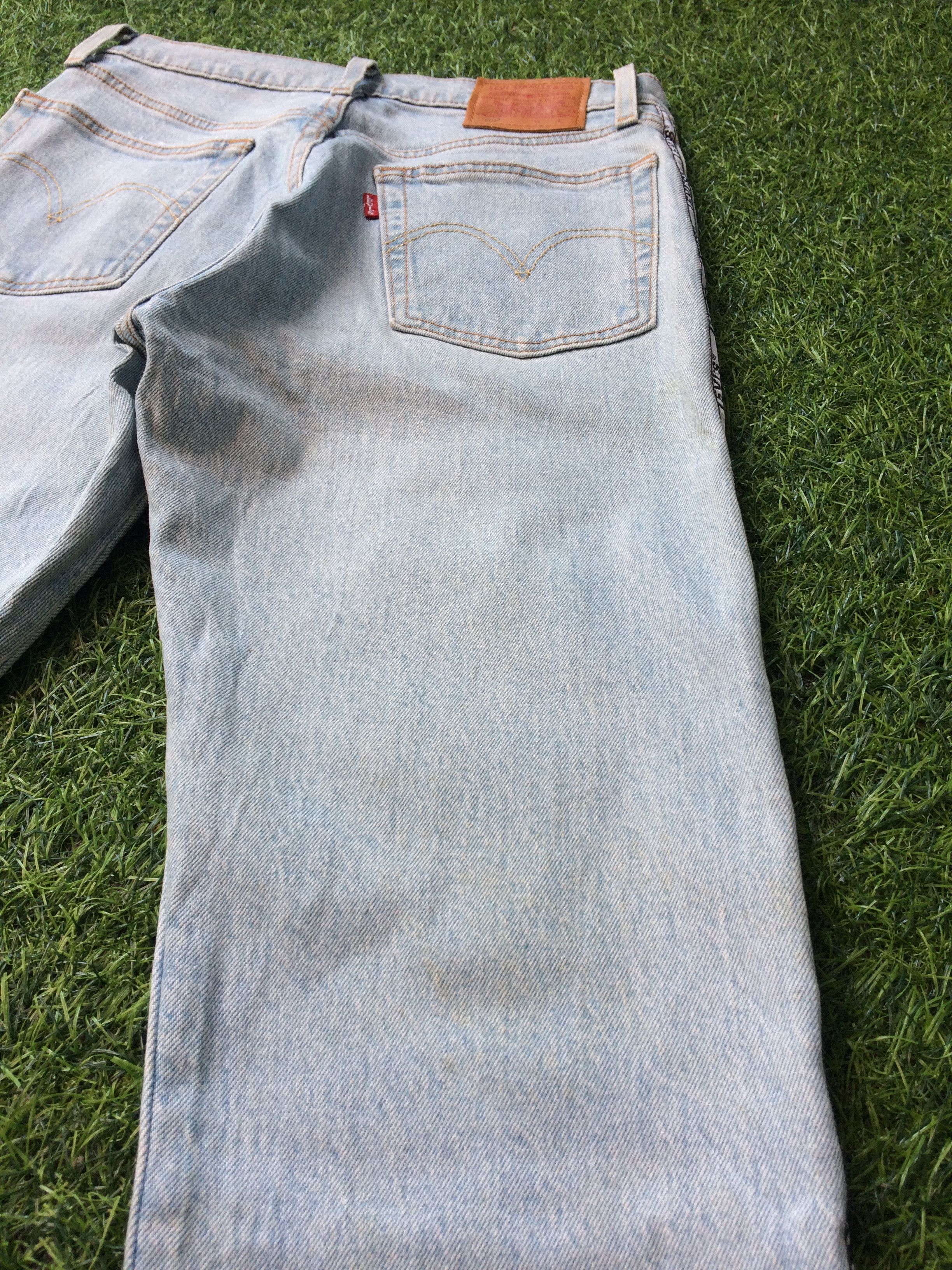 Japanese Brand × Jean × Unsound Rags Levi's 501 Big E Side-Tape Button-Fly Jeans #D-207 Size 26" / US 2 / IT 38 - 8 Thumbnail