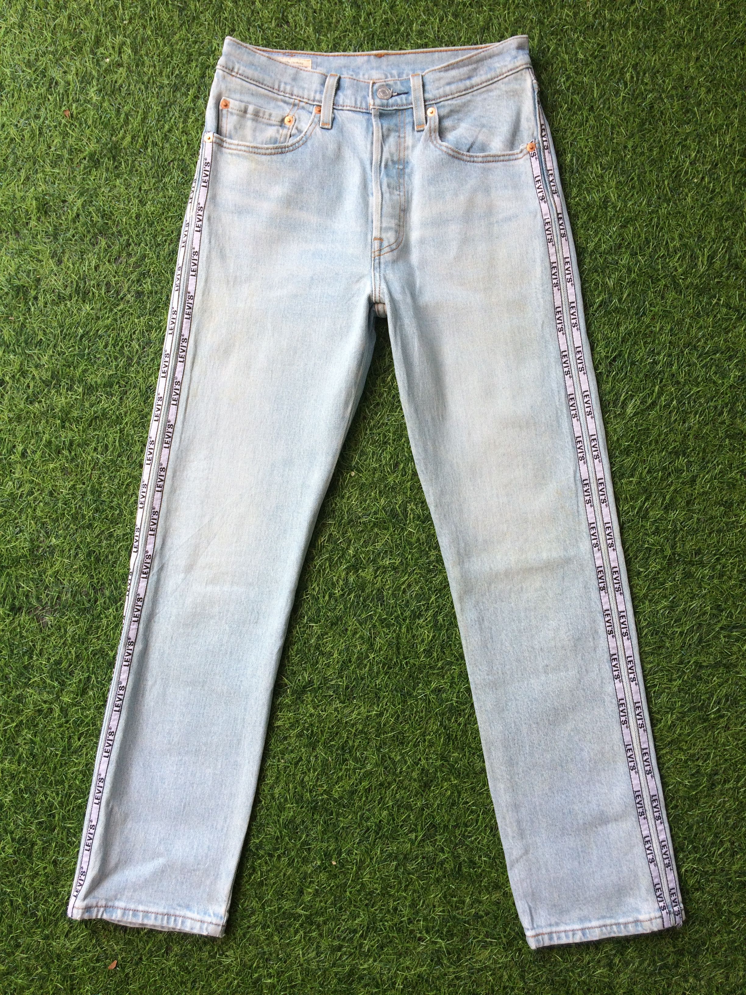 Levi's 501 Big E Side-Tape Button-Fly Jeans #D-207