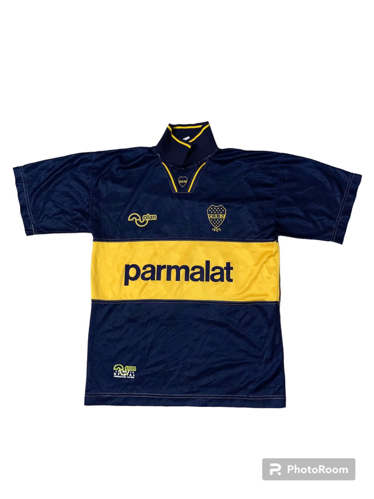 Vintage Vintage 1992-1995 Boca Juniors Home Jersey Size US L / EU 52-54 / 3 - 1 Thumbnail