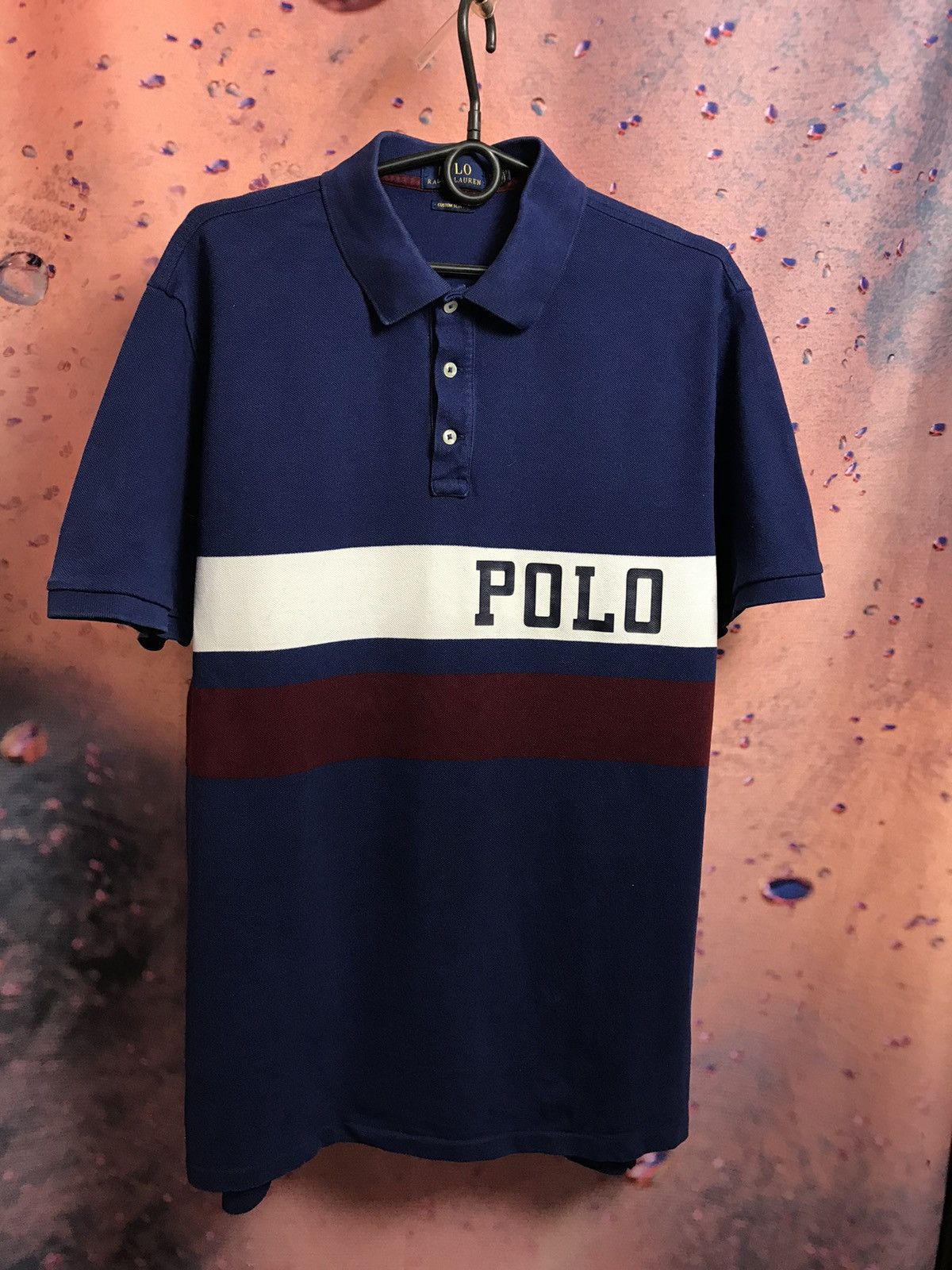Vintage Vintage Polo Ralph Lauren luxury polo tee Size US XL / EU 56 / 4 - 2 Thumbnail