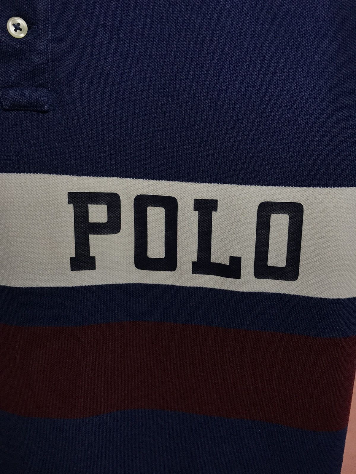 Vintage Vintage Polo Ralph Lauren luxury polo tee Size US XL / EU 56 / 4 - 3 Thumbnail
