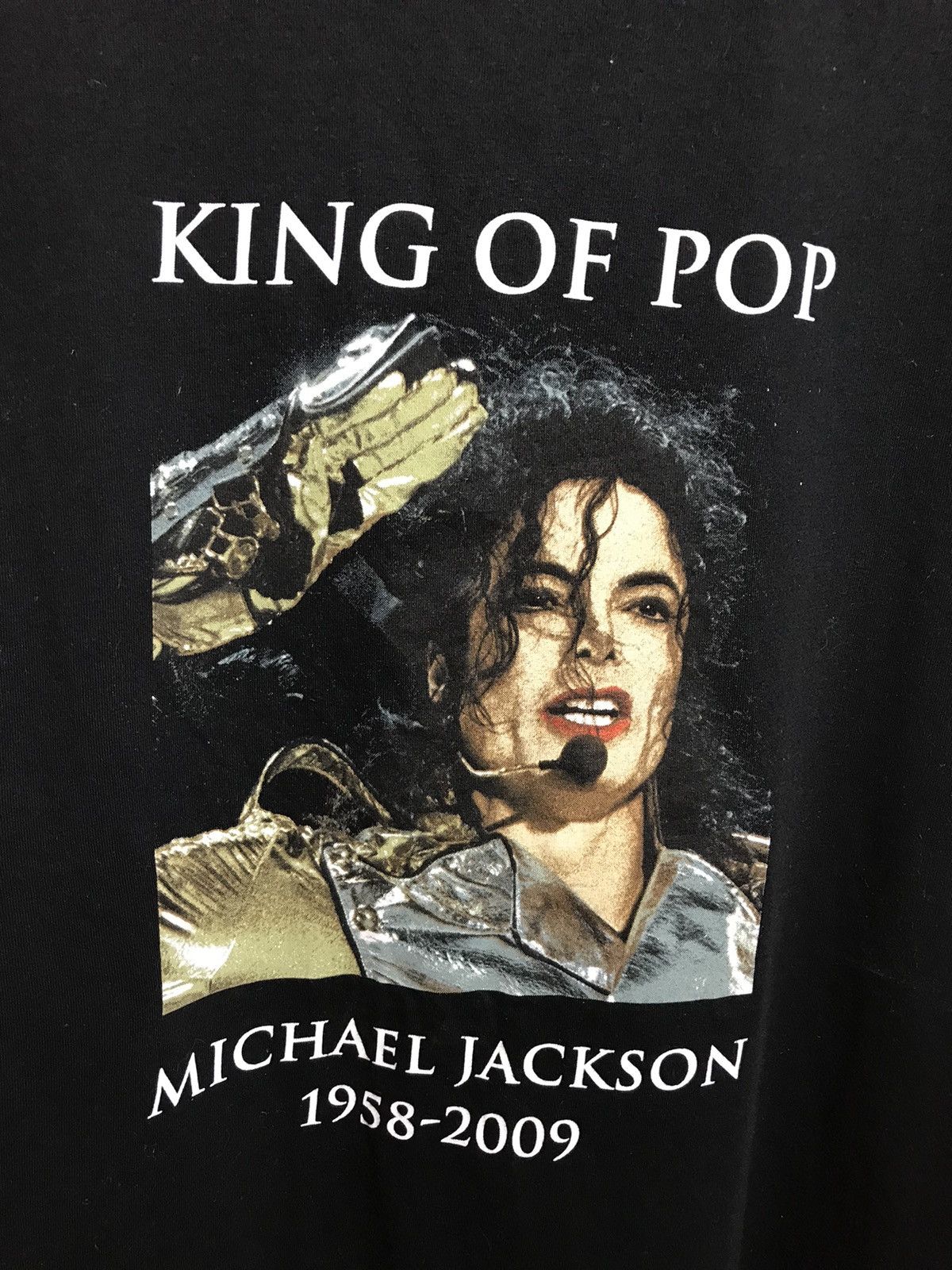 Band Tees × Michael Jackson × Vintage Vintage Michael Jackson band streetwear tee Size US M / EU 48-50 / 2 - 3 Thumbnail