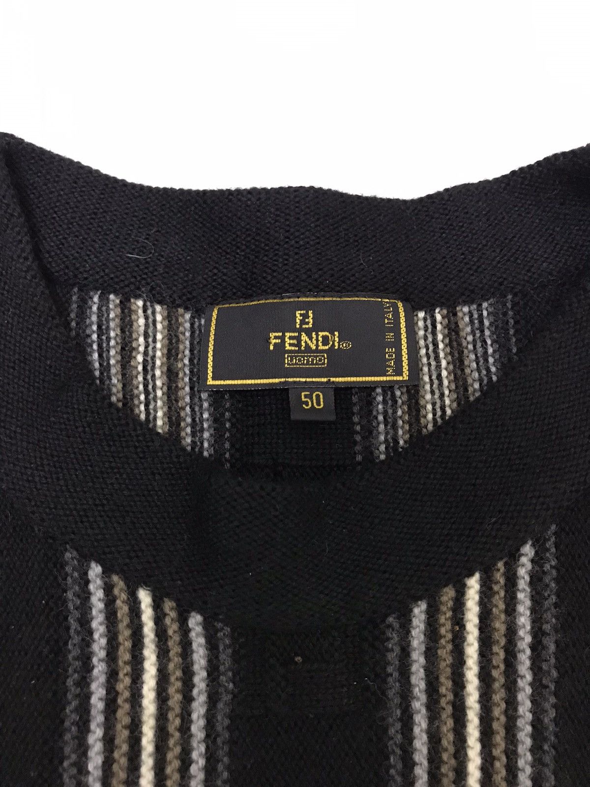 Fendi FENDI SWEATSHIRT BLACK FF MONOGRAM Size US M / EU 48-50 / 2 - 3 Thumbnail