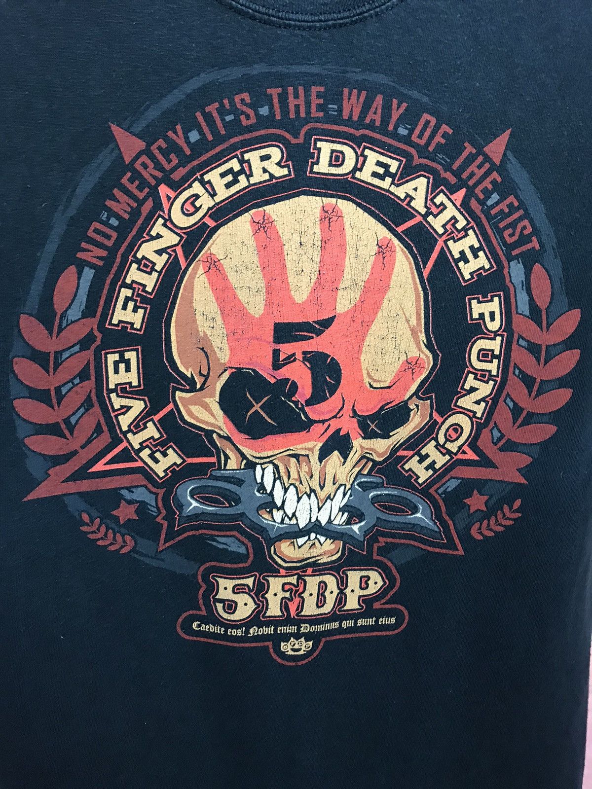 Band Tees × Vintage Vintage Five Finger Death punch band rock tee Size US S / EU 44-46 / 1 - 3 Thumbnail