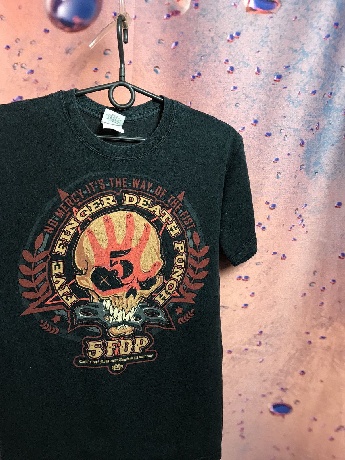 Band Tees × Vintage Vintage Five Finger Death punch band rock tee Size US S / EU 44-46 / 1 - 1 Thumbnail