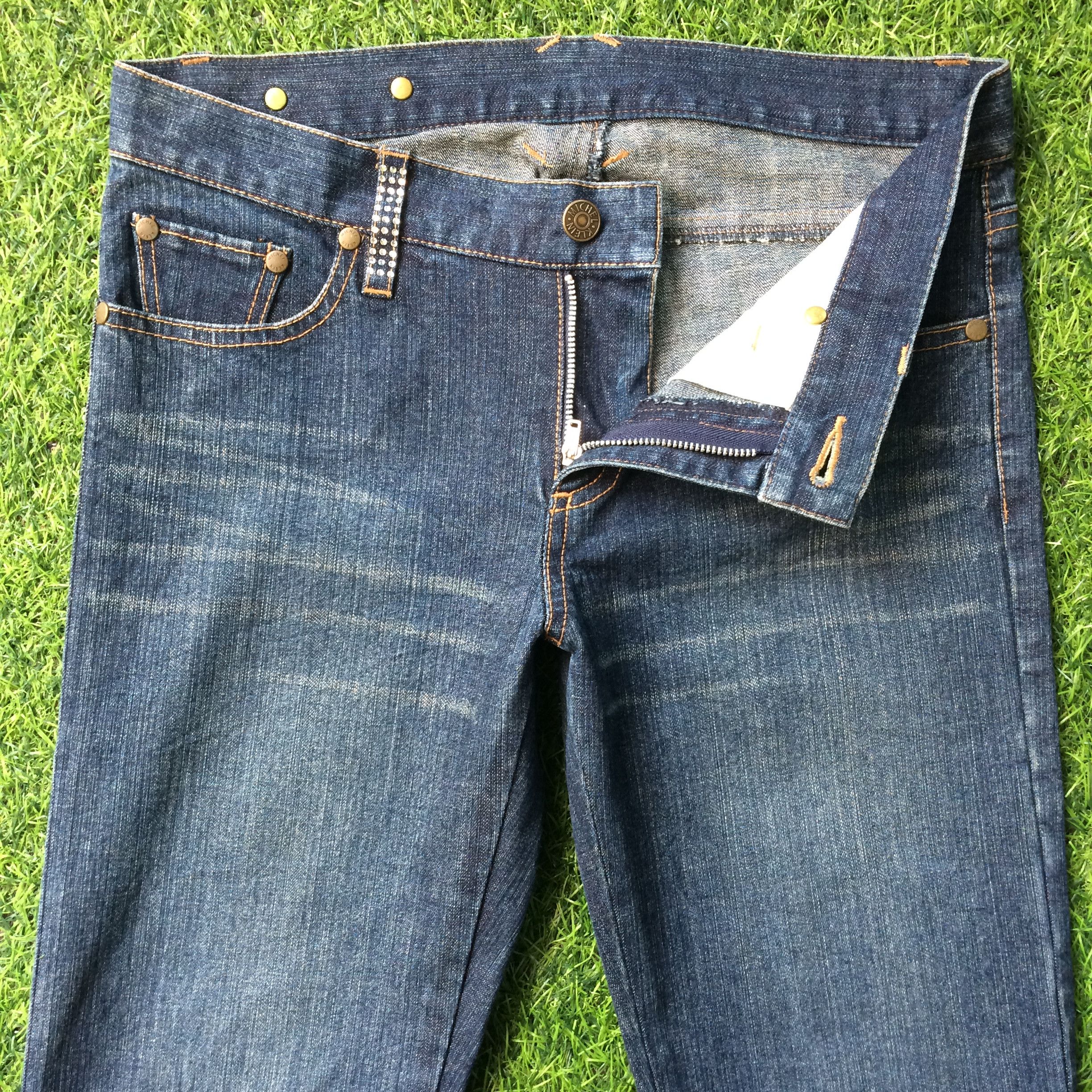 Michel Klein Michel Klein Low Bootcut Jeans #D-212 Size 29" - 3 Thumbnail