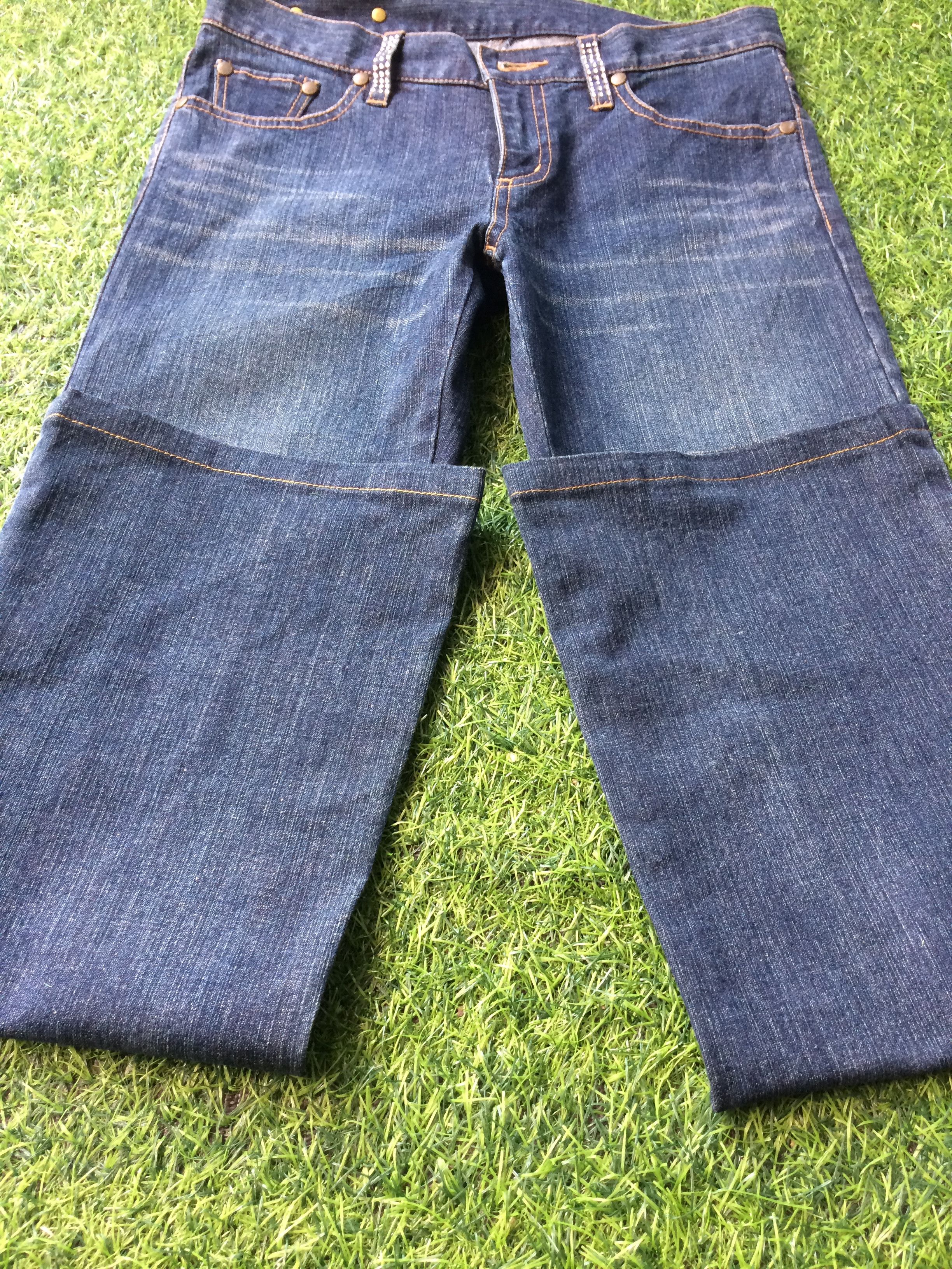 Michel Klein Michel Klein Low Bootcut Jeans #D-212 Size 29" - 5 Thumbnail