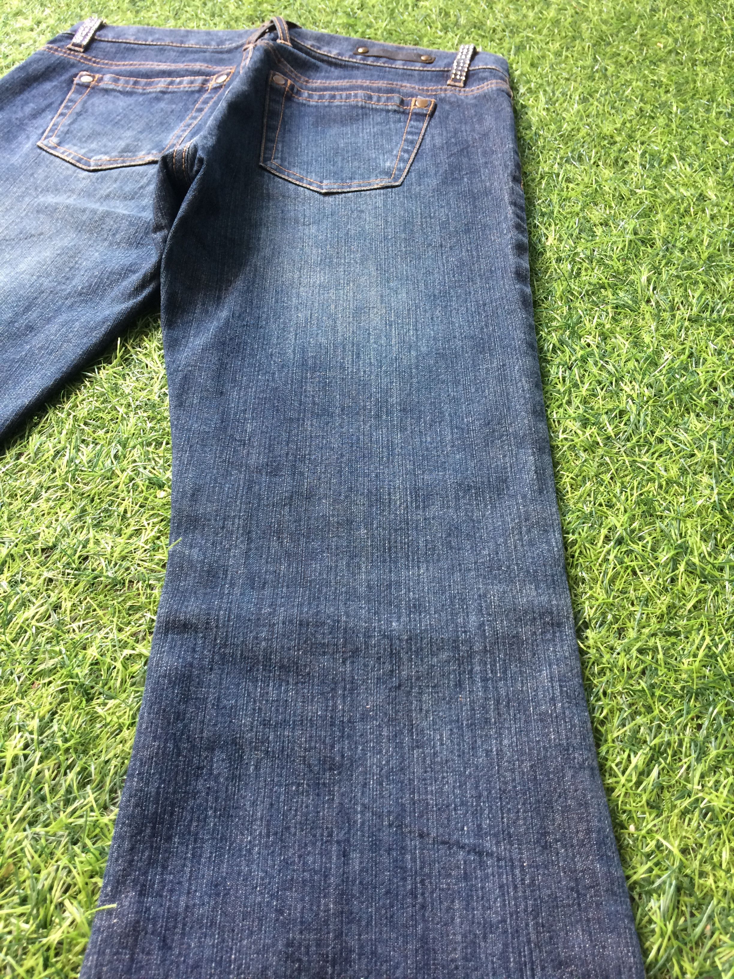Michel Klein Michel Klein Low Bootcut Jeans #D-212 Size 29" - 7 Thumbnail