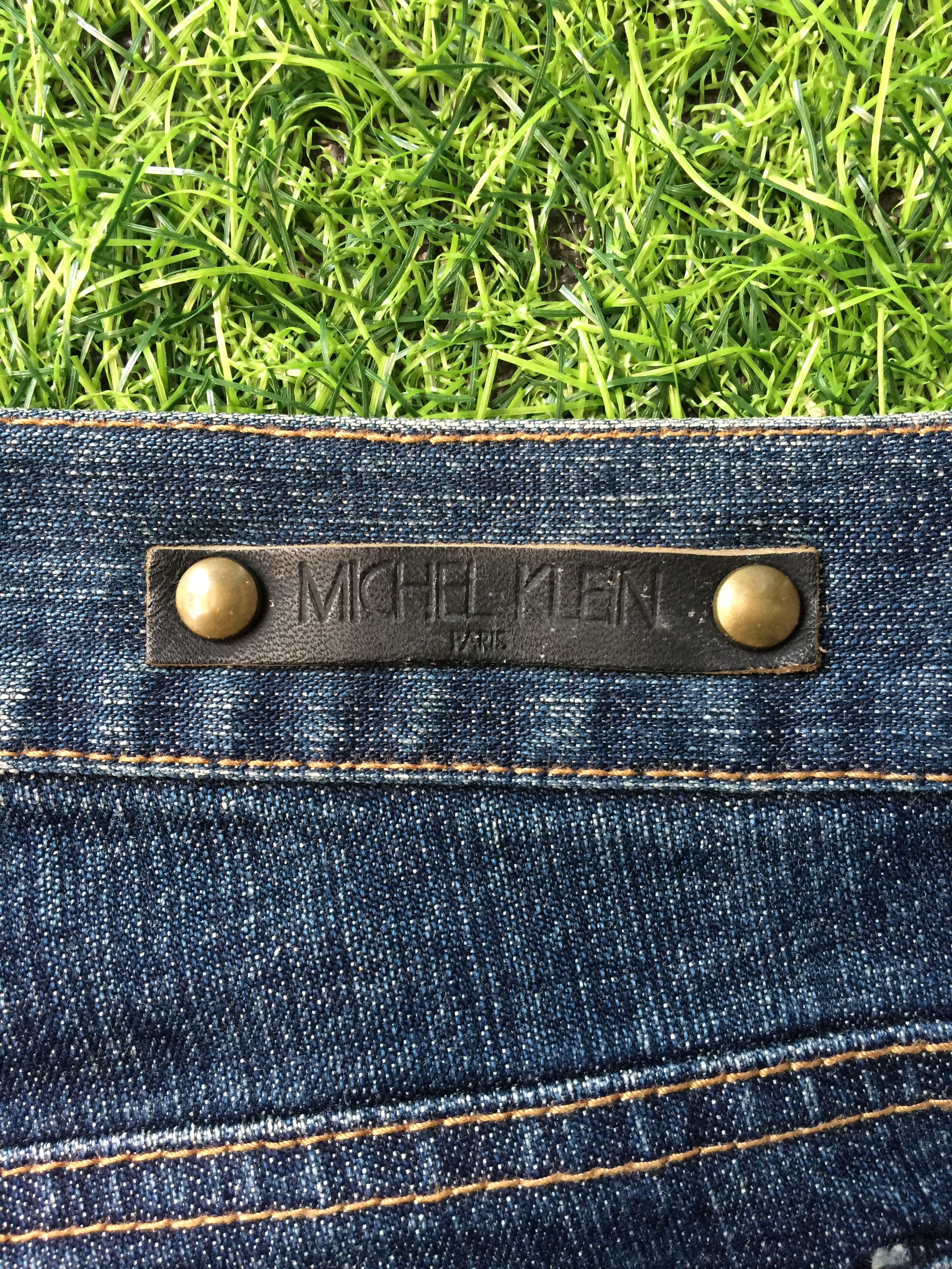 Michel Klein Michel Klein Low Bootcut Jeans #D-212 Size 29" - 9 Thumbnail