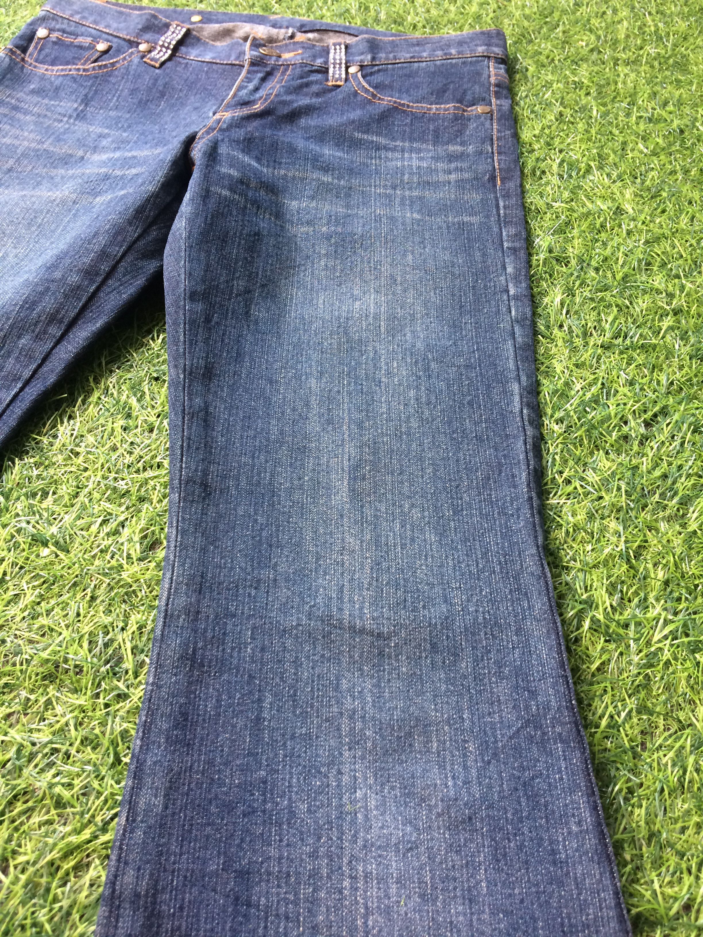 Michel Klein Michel Klein Low Bootcut Jeans #D-212 Size 29" - 6 Thumbnail