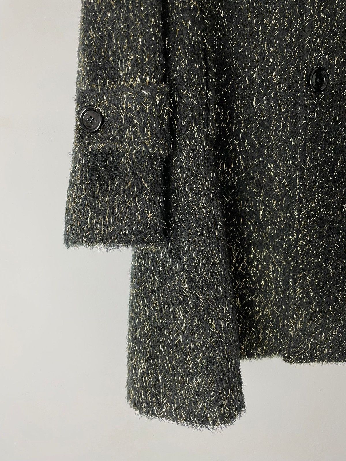 Celine × Hedi Slimane ❌LAST DROP❌FW19 RARE LUREX MAC COAT SAMPLE Size US M / EU 48-50 / 2 - 11 Thumbnail