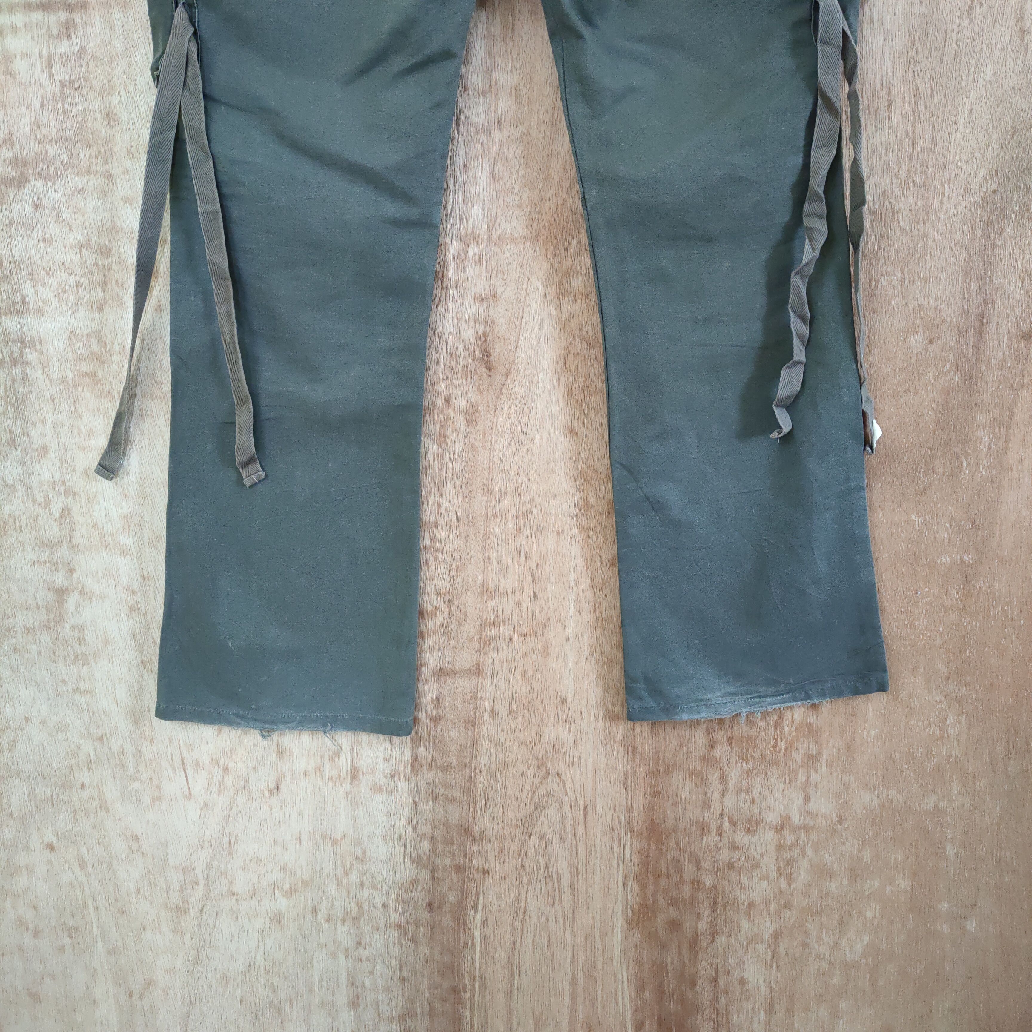 Japanese Brand VINTAGE JAPANESE BRAND DOUBLE KNEE BONDAGE CARGO PANTS 2055 Size US 34 / EU 50 - 7 Thumbnail