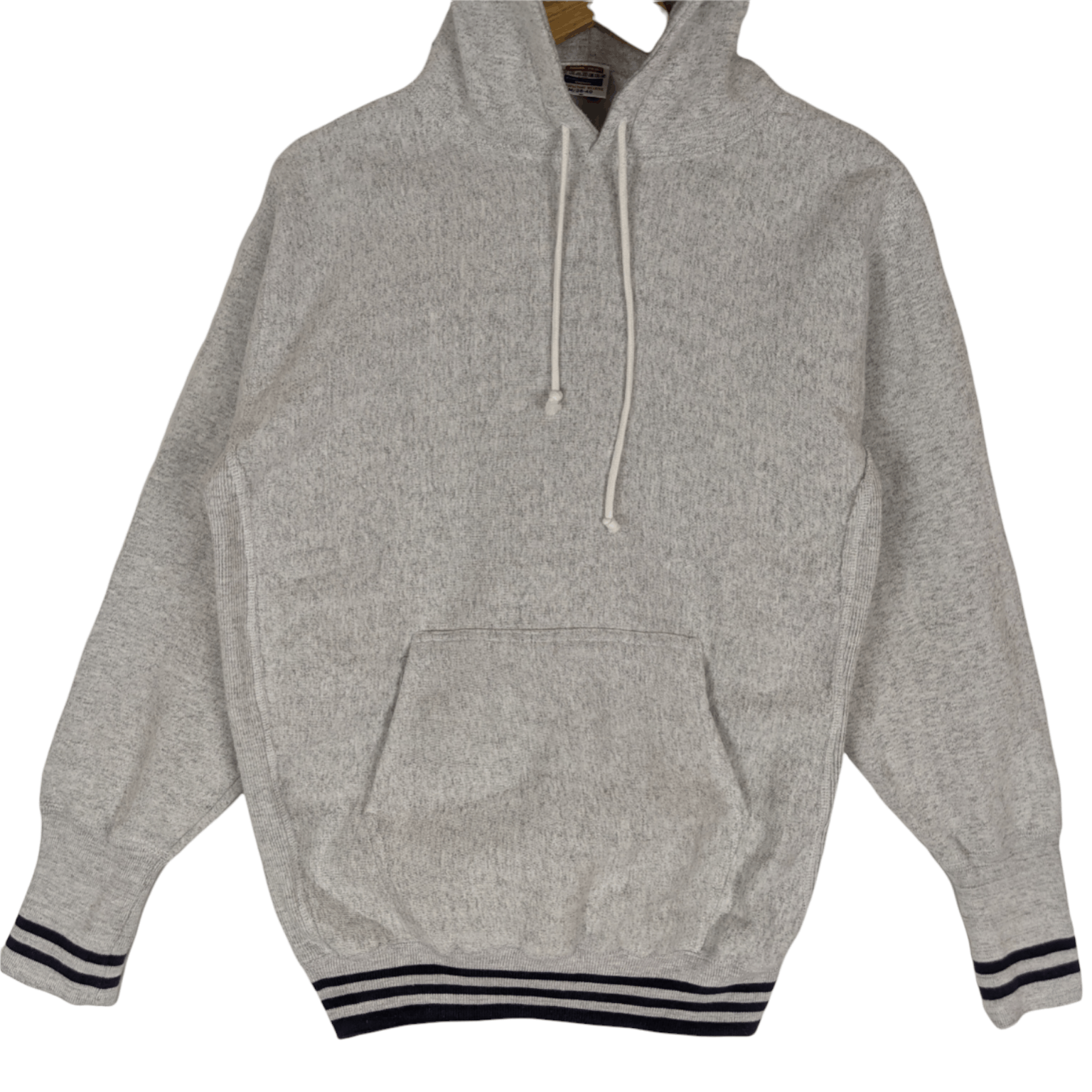 American Apparel × Cotton Traders × Japanese Brand Vintage 90's TRADERS Plain Hoodie Jumper Sweatshirt Size US M / EU 48-50 / 2 - 2 Thumbnail