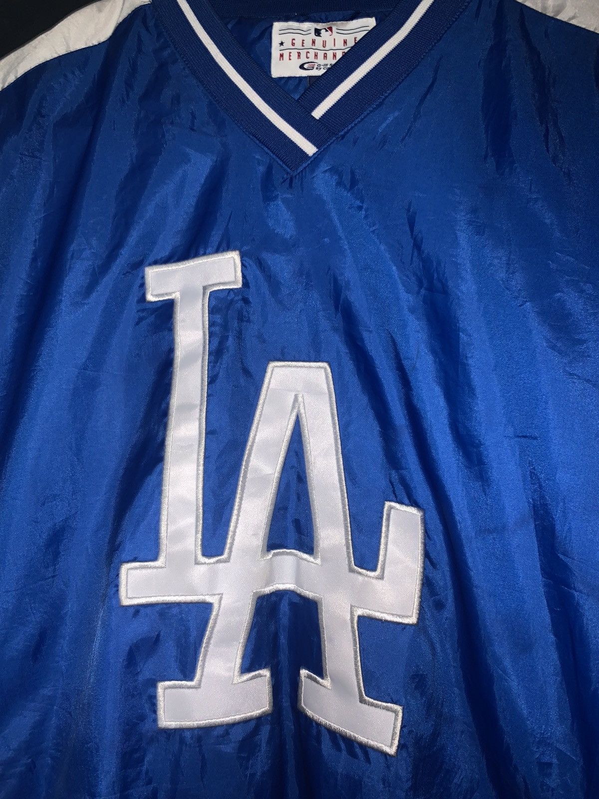 MLB LA Dodgers⚾️Rare Vintage Authentic Pullover Size US L / EU 52-54 / 3 - 2 Thumbnail