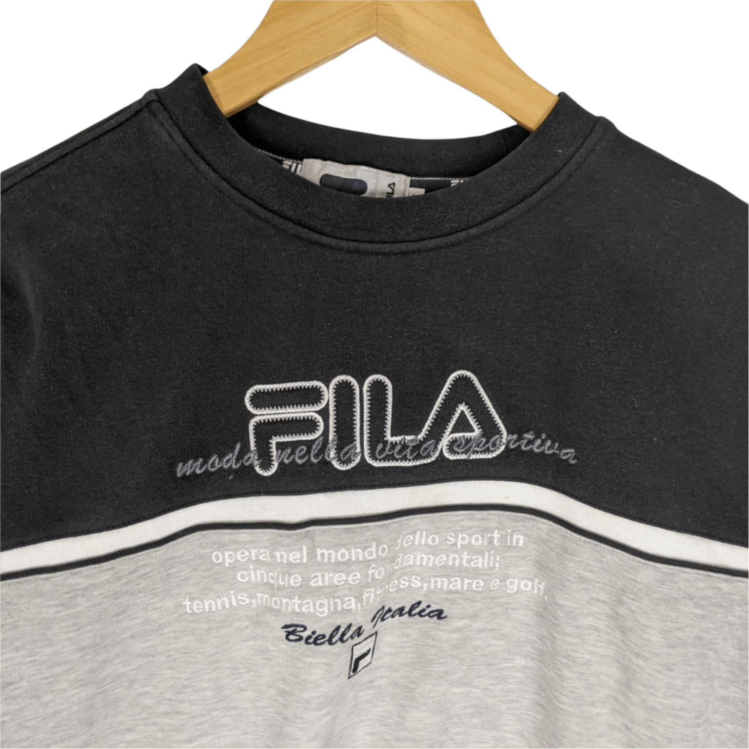 Fila Vintage 90's FILA Sportswear Crewneck Jumper Sweatshirt Size US S / EU 44-46 / 1 - 4 Thumbnail