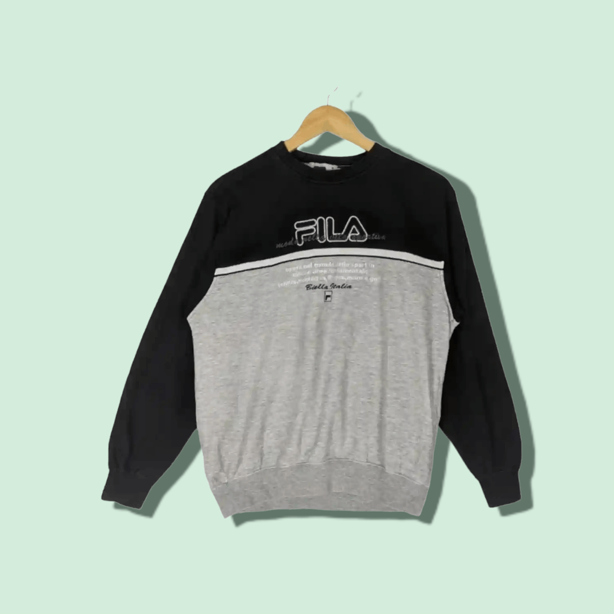 Fila Vintage 90's FILA Sportswear Crewneck Jumper Sweatshirt Size US S / EU 44-46 / 1 - 1 Thumbnail