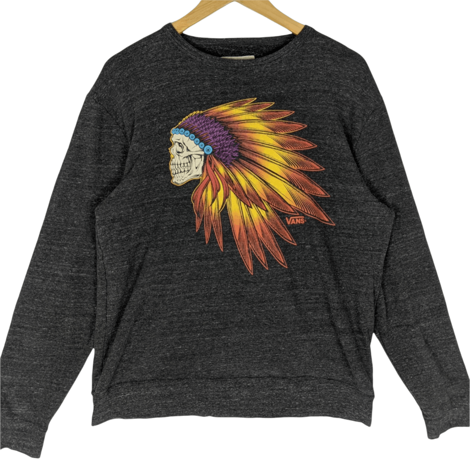 Vans VANS Skateboard Red Indian Skeleton Jumper Sweatshirt Size US L / EU 52-54 / 3 - 2 Thumbnail