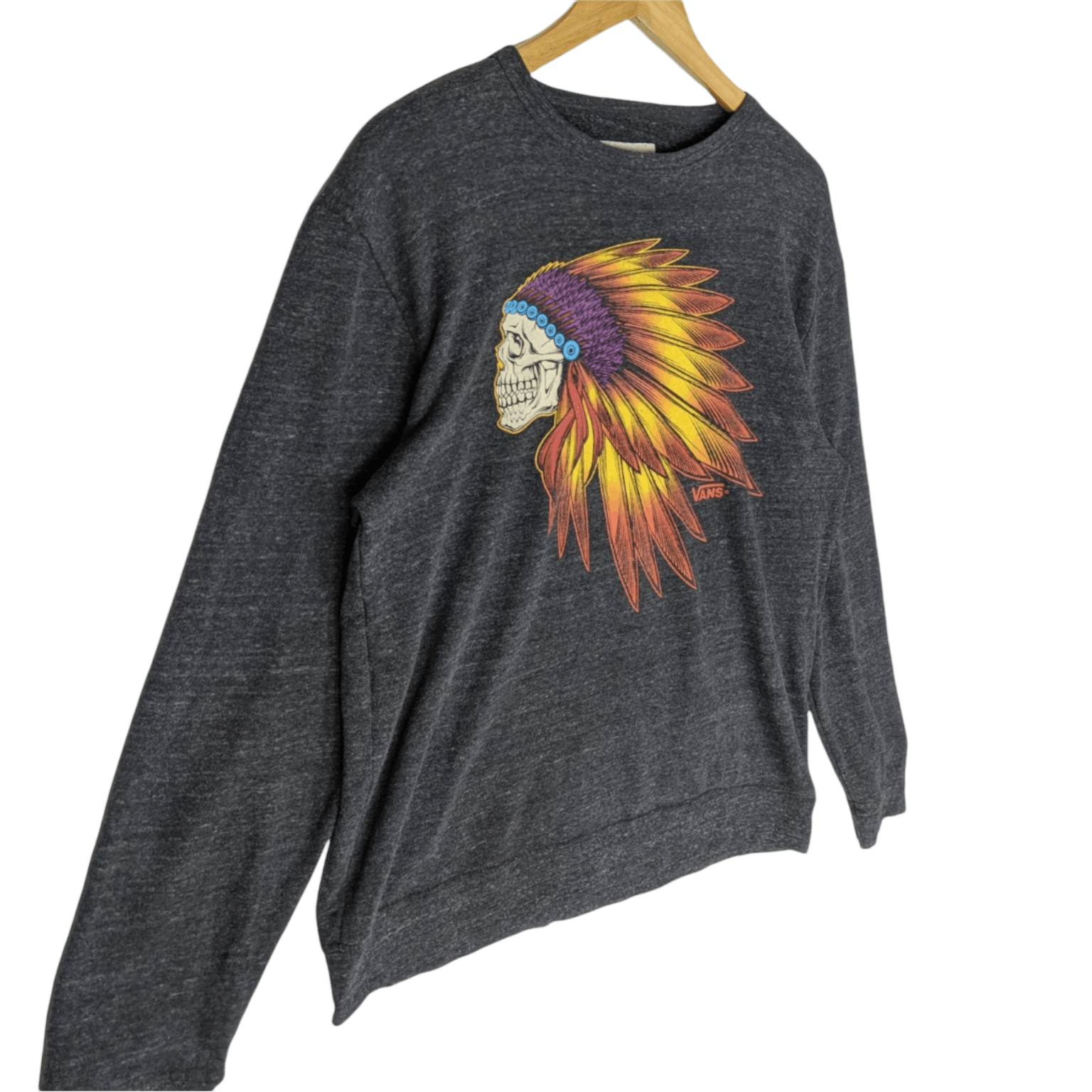 Vans VANS Skateboard Red Indian Skeleton Jumper Sweatshirt Size US L / EU 52-54 / 3 - 3 Thumbnail
