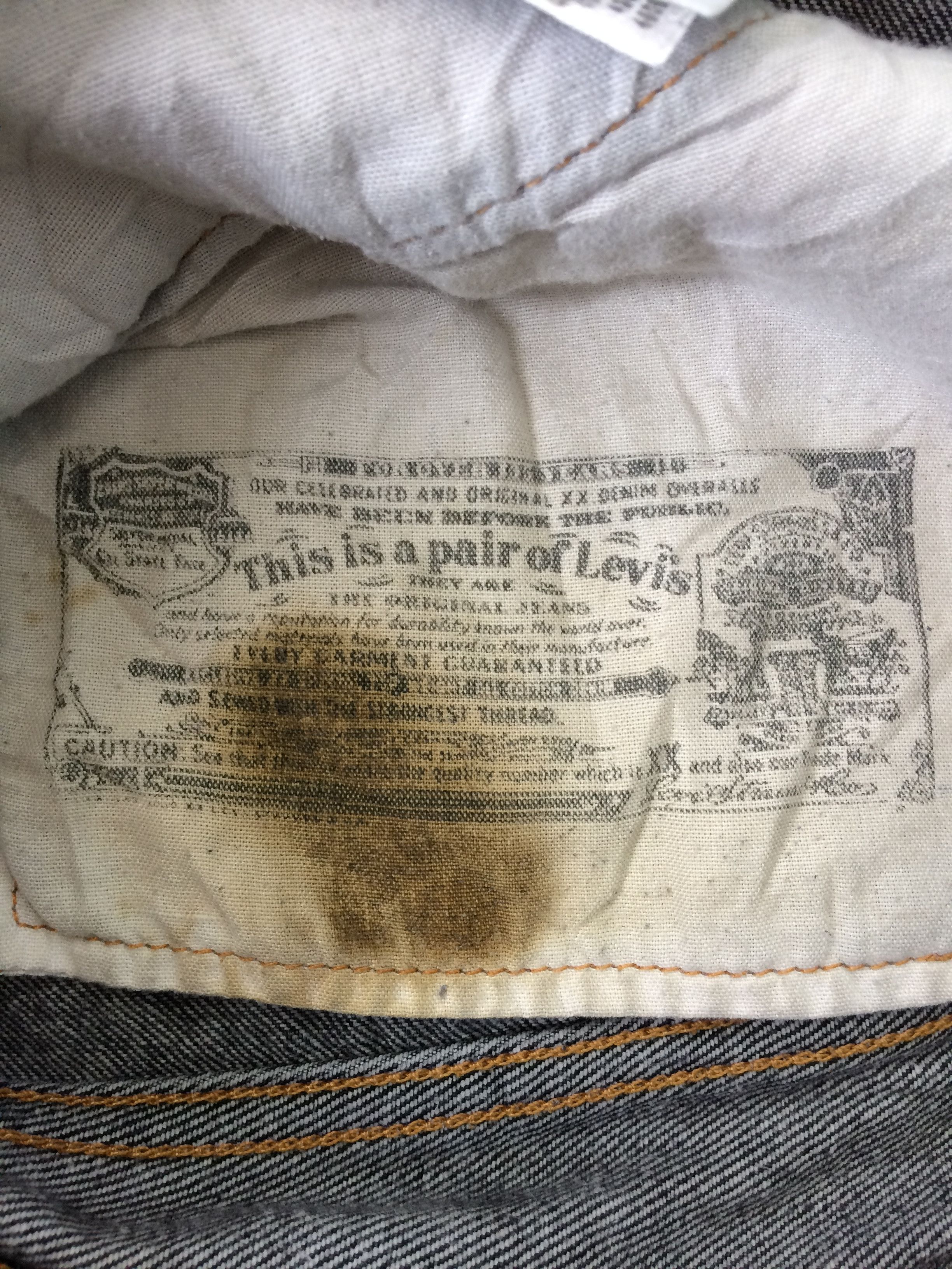 Levi's × Vintage Vintage Distressed Levis 501xx Jeans #B-081 Size US 37 - 11 Thumbnail