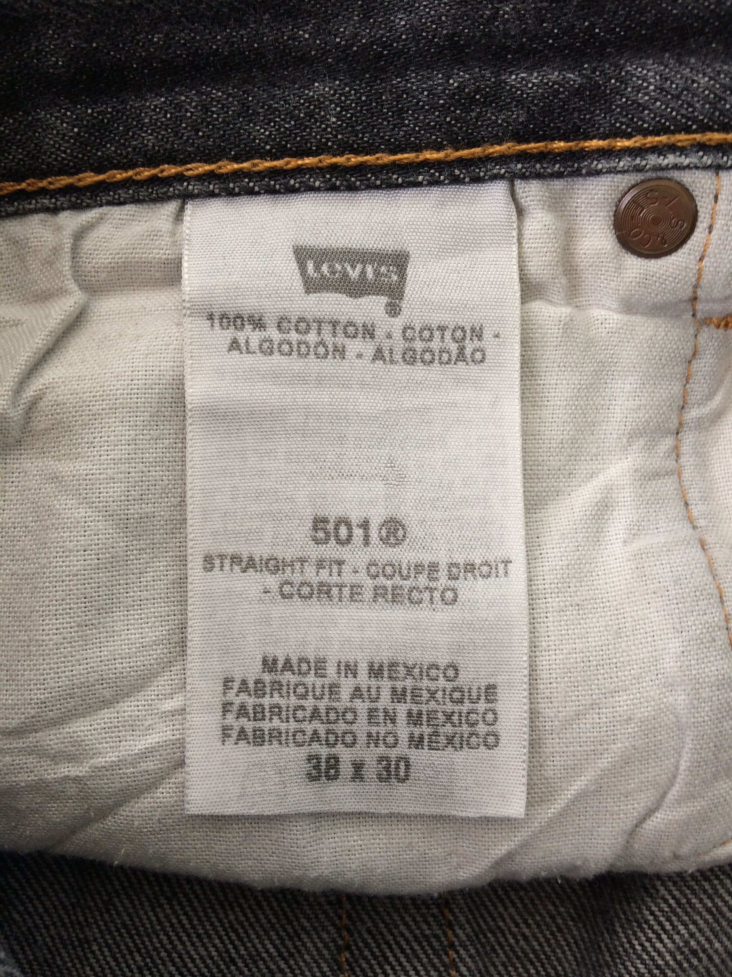 Levi's × Vintage Vintage Distressed Levis 501xx Jeans #B-081 Size US 37 - 7 Thumbnail