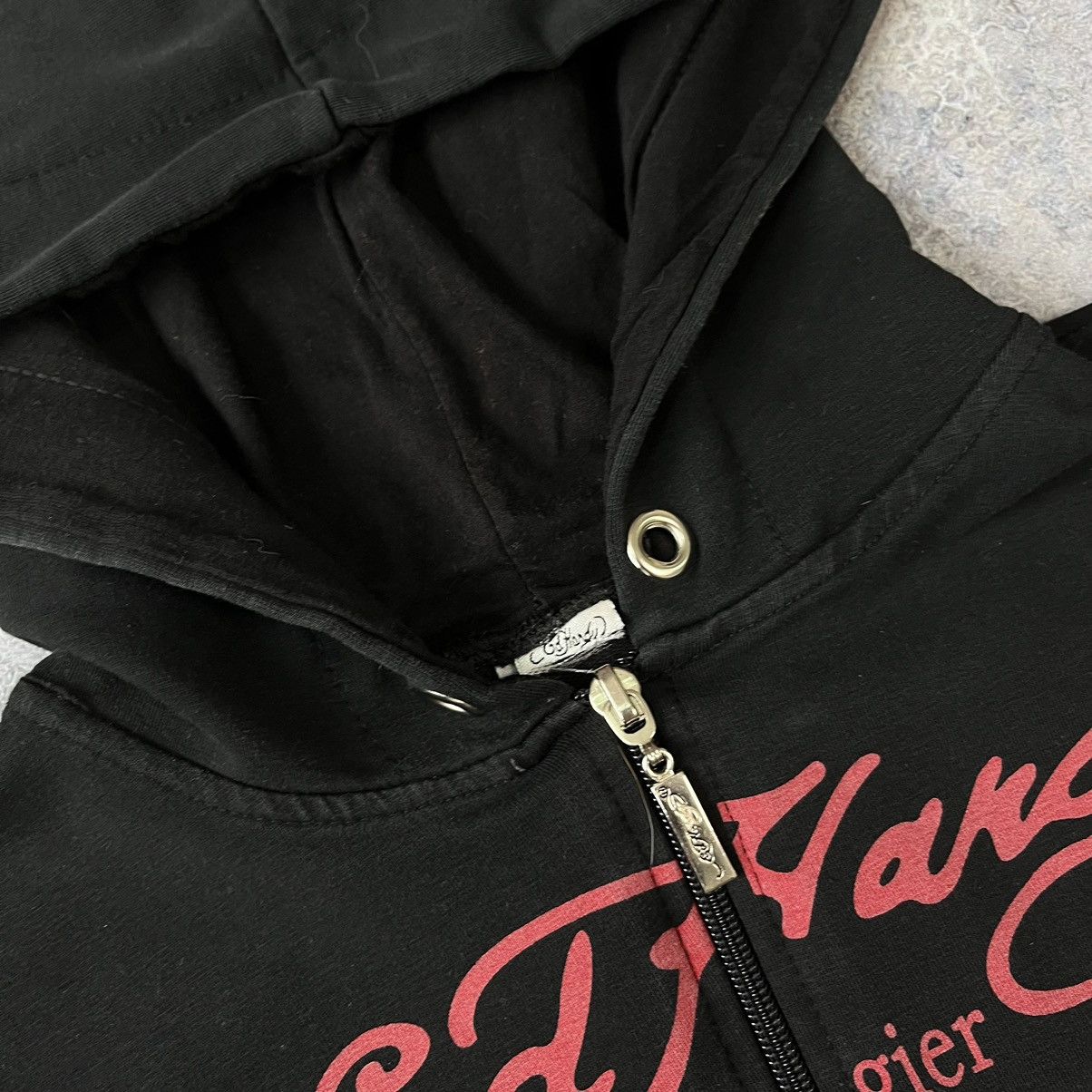 Christian Audigier × Ed Hardy VINTAGE Y2K ED HARDY BY CHRISTIAN AUDIGIER LOVE ZIP HOODIE Size S / US 4 / IT 40 - 5 Thumbnail