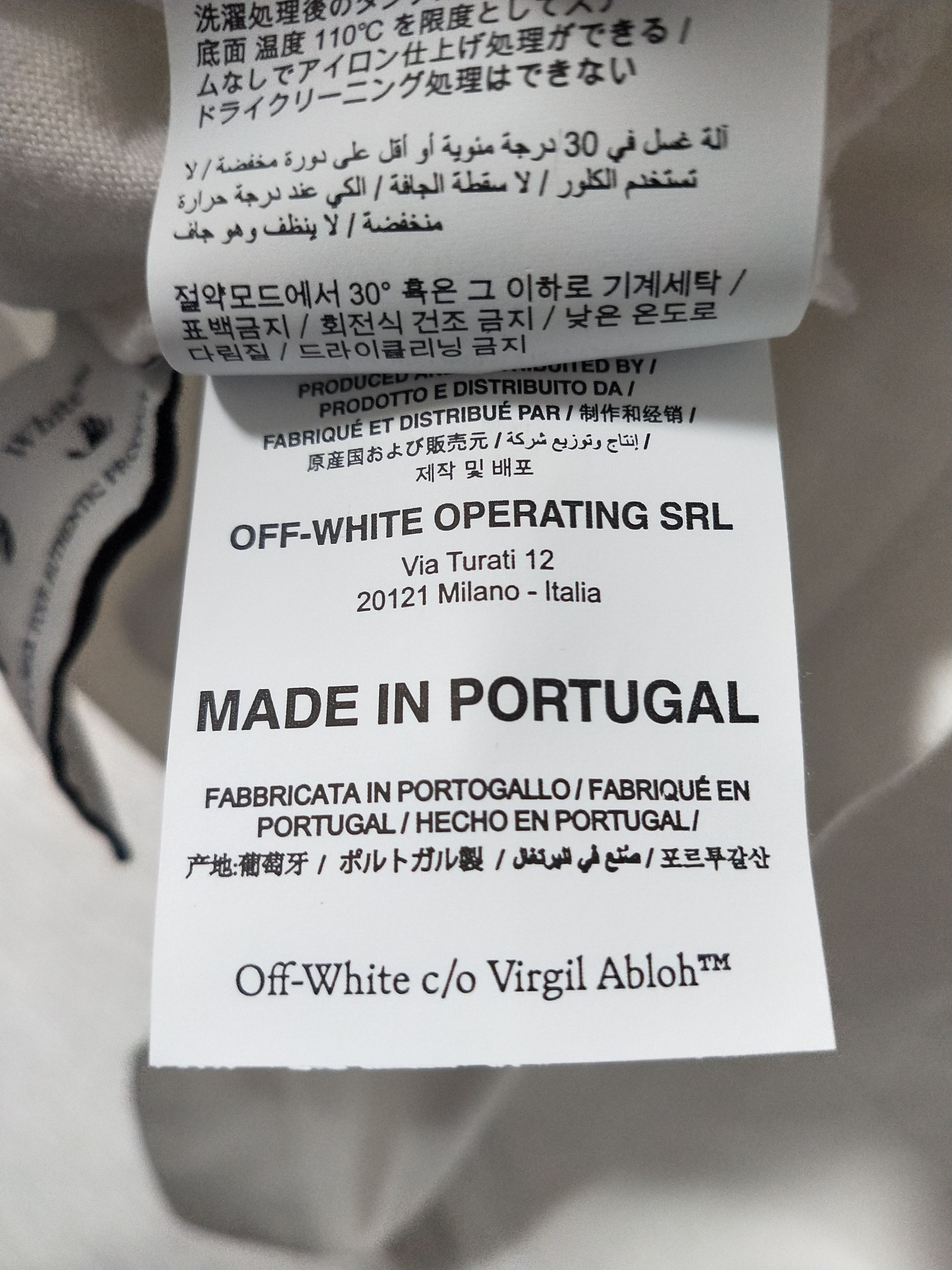 Off-White Sprayed Caravaggio Tee Size US M / EU 48-50 / 2 - 7 Thumbnail