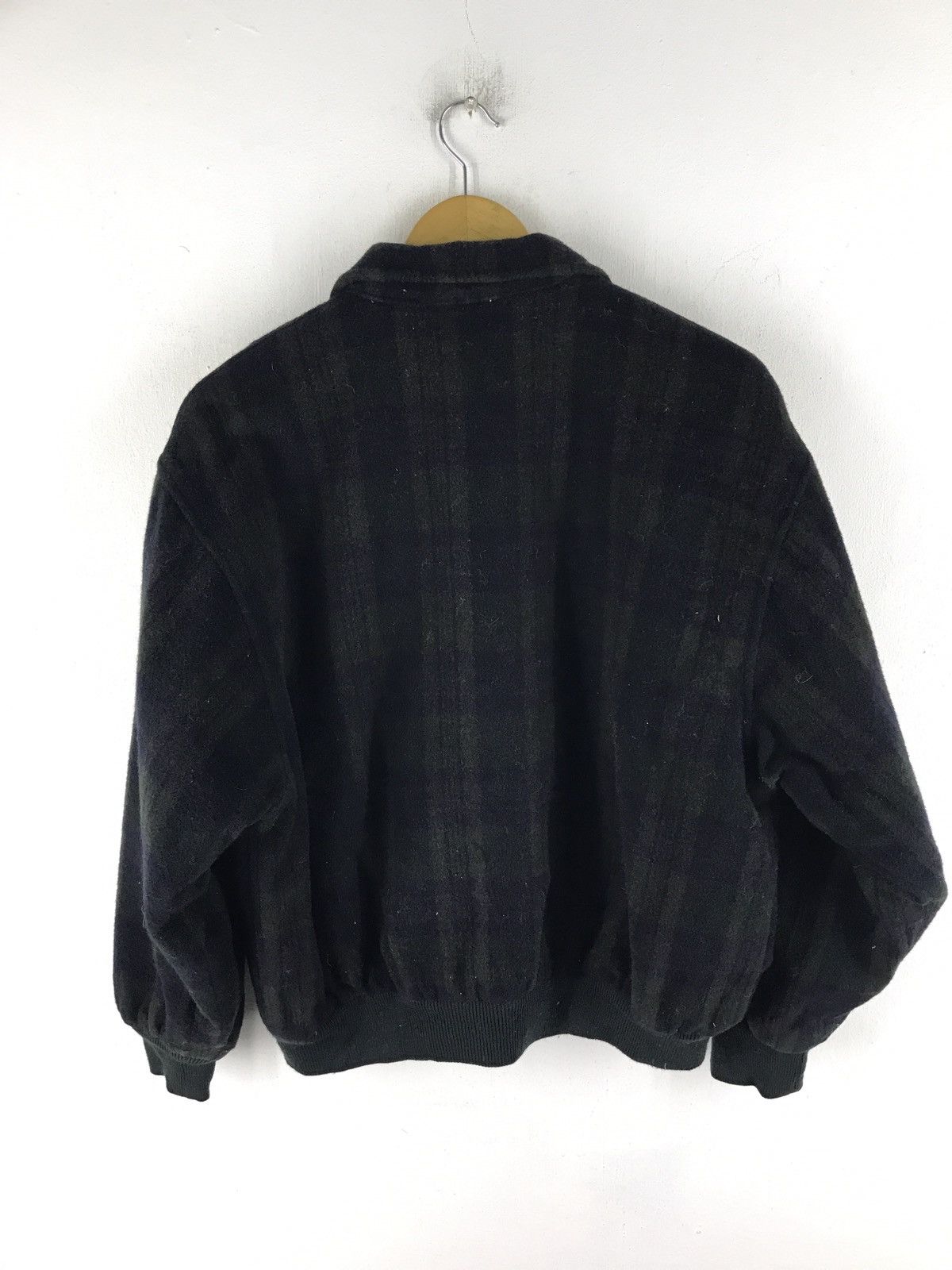 Japanese Brand PLAYMEN CASUAL Wool bomber jacket Size US M / EU 48-50 / 2 - 7 Thumbnail