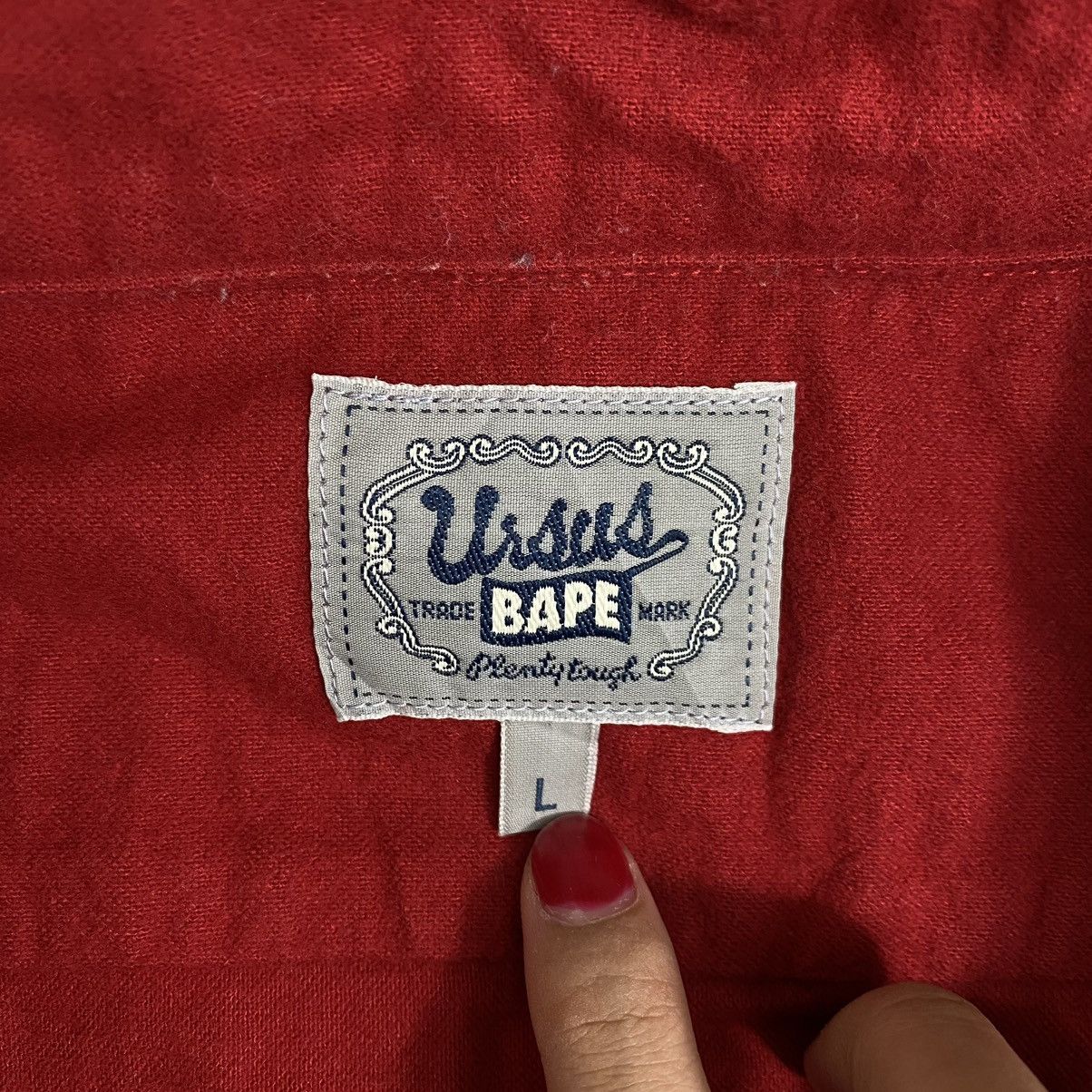 Bape Ursus Bape Button Up Shirt Size US L / EU 52-54 / 3 - 5 Thumbnail