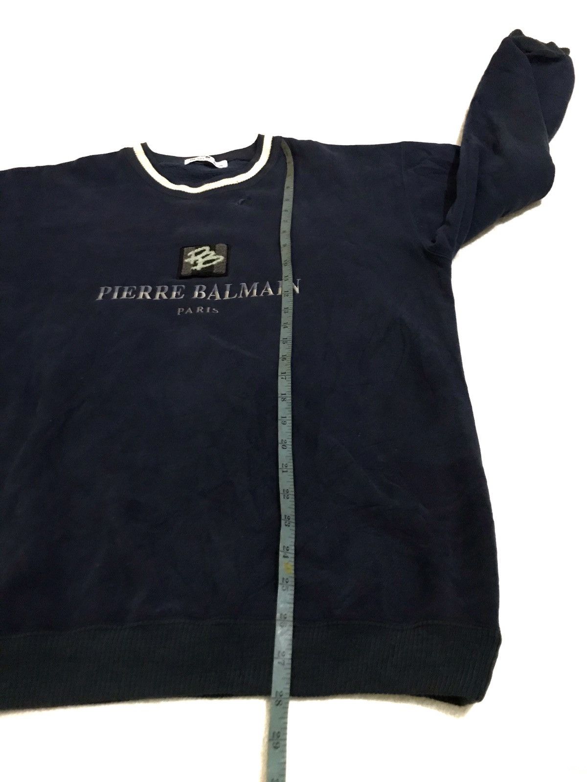 Pierre Balmain Pierre balmain Paris sweatshirt L Size US L / EU 52-54 / 3 - 7 Thumbnail