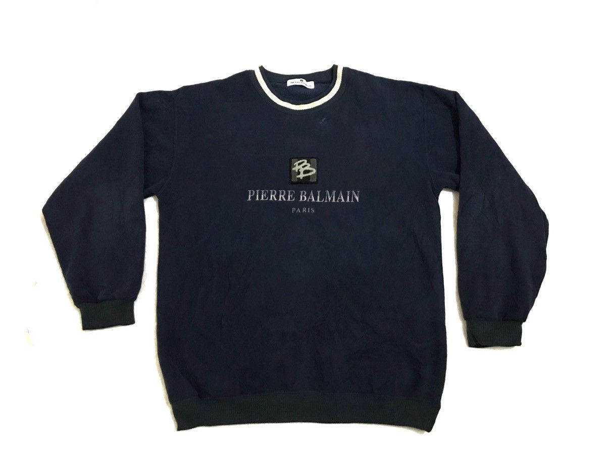 Pierre Balmain Pierre balmain Paris sweatshirt L Size US L / EU 52-54 / 3 - 1 Thumbnail