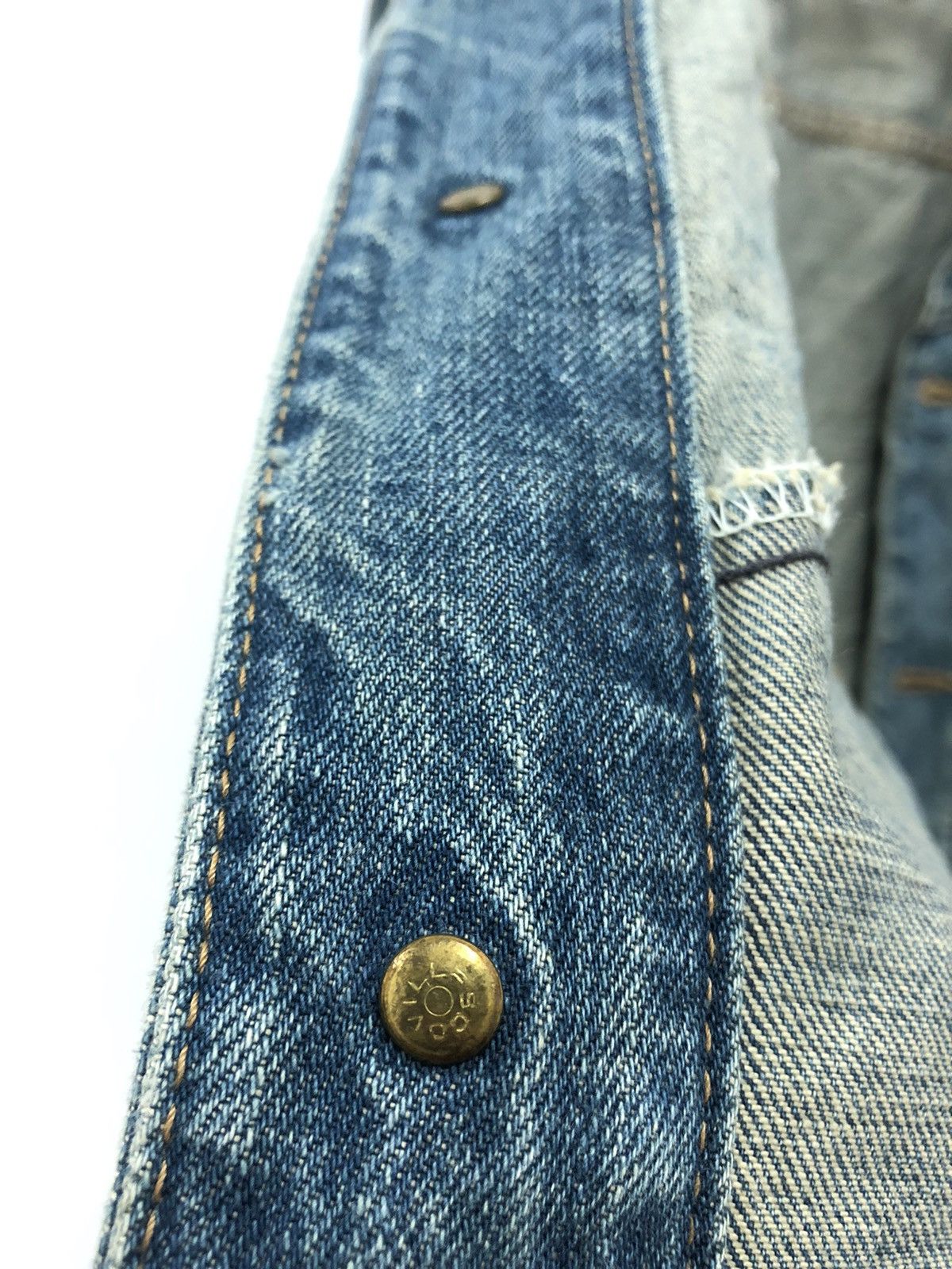 Big John Rare Vintage BIG JOHN Scovill Jeans Denim Jacket Size US M / EU 48-50 / 2 - 9 Thumbnail