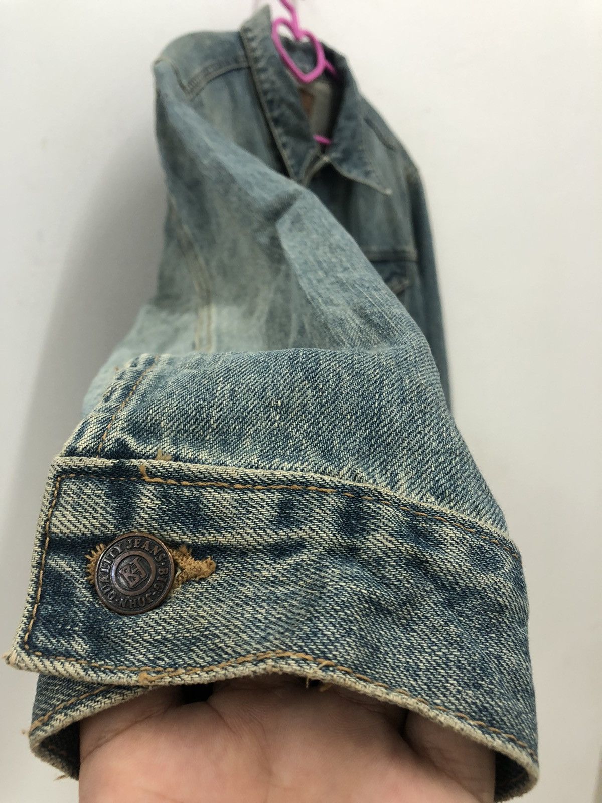 Big John Rare Vintage BIG JOHN Scovill Jeans Denim Jacket Size US M / EU 48-50 / 2 - 4 Thumbnail