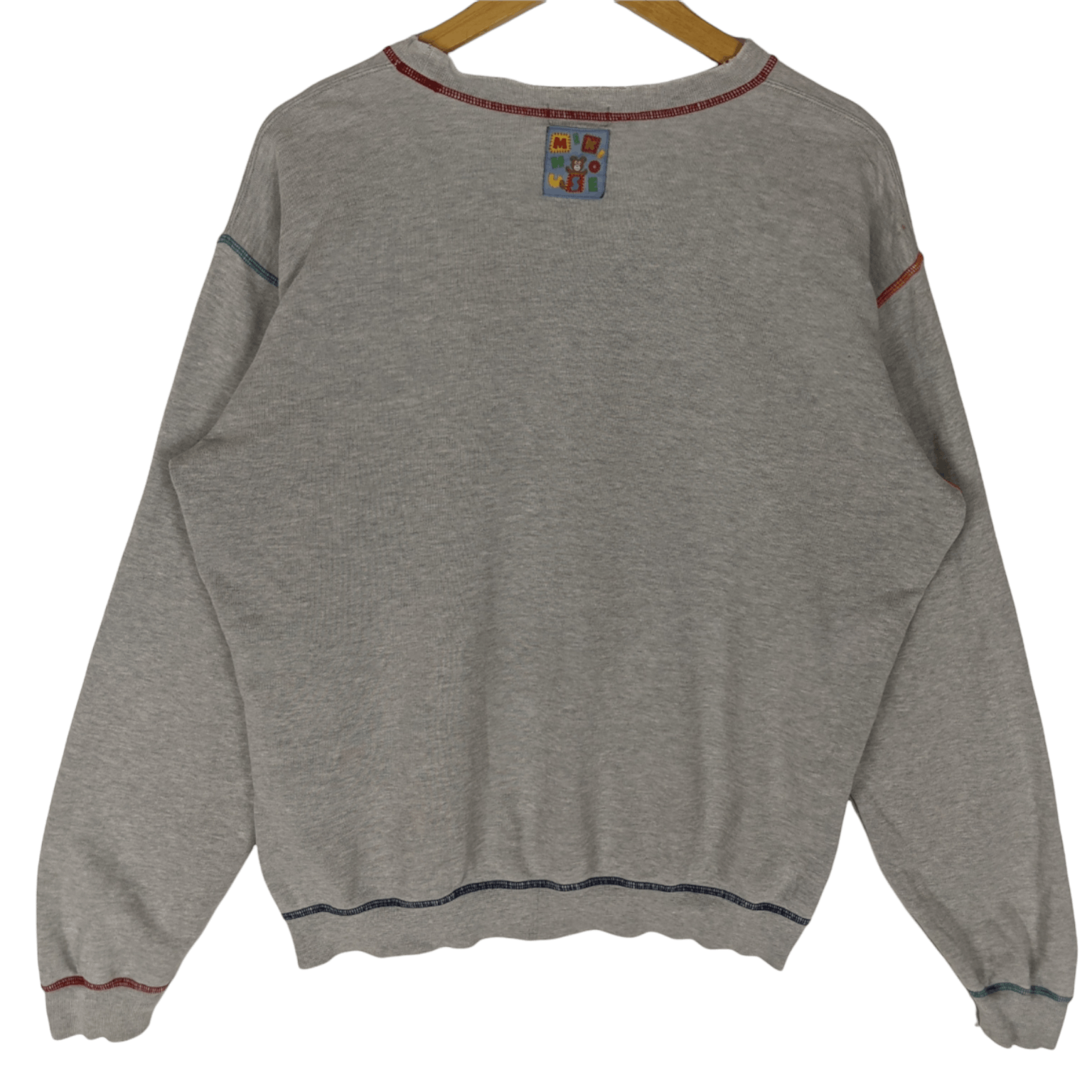Disney × Mickey Mouse × Vintage Vintage MIKI HOUSE Big Spell Out Logo Jumper Sweatshirt Size US M / EU 48-50 / 2 - 6 Thumbnail