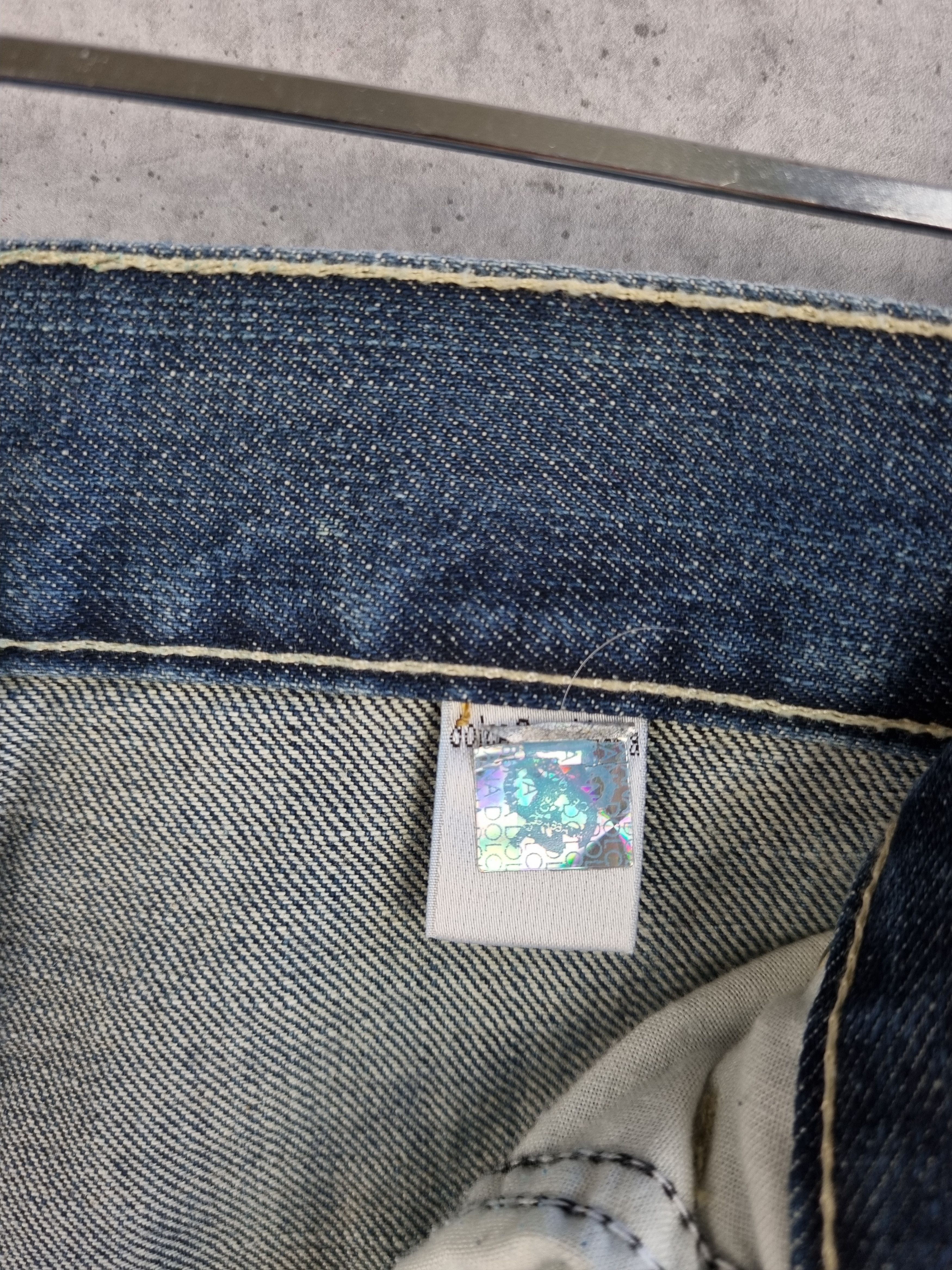 Dolce & Gabbana Double Knees D&G Bg Logo Denim Jeans Size US 33 - 10 Thumbnail