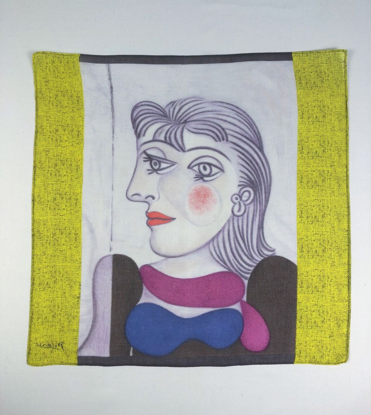Other Rare Vintage Picasso Art Bandana Handkerchief Size ONE SIZE - 3 Thumbnail