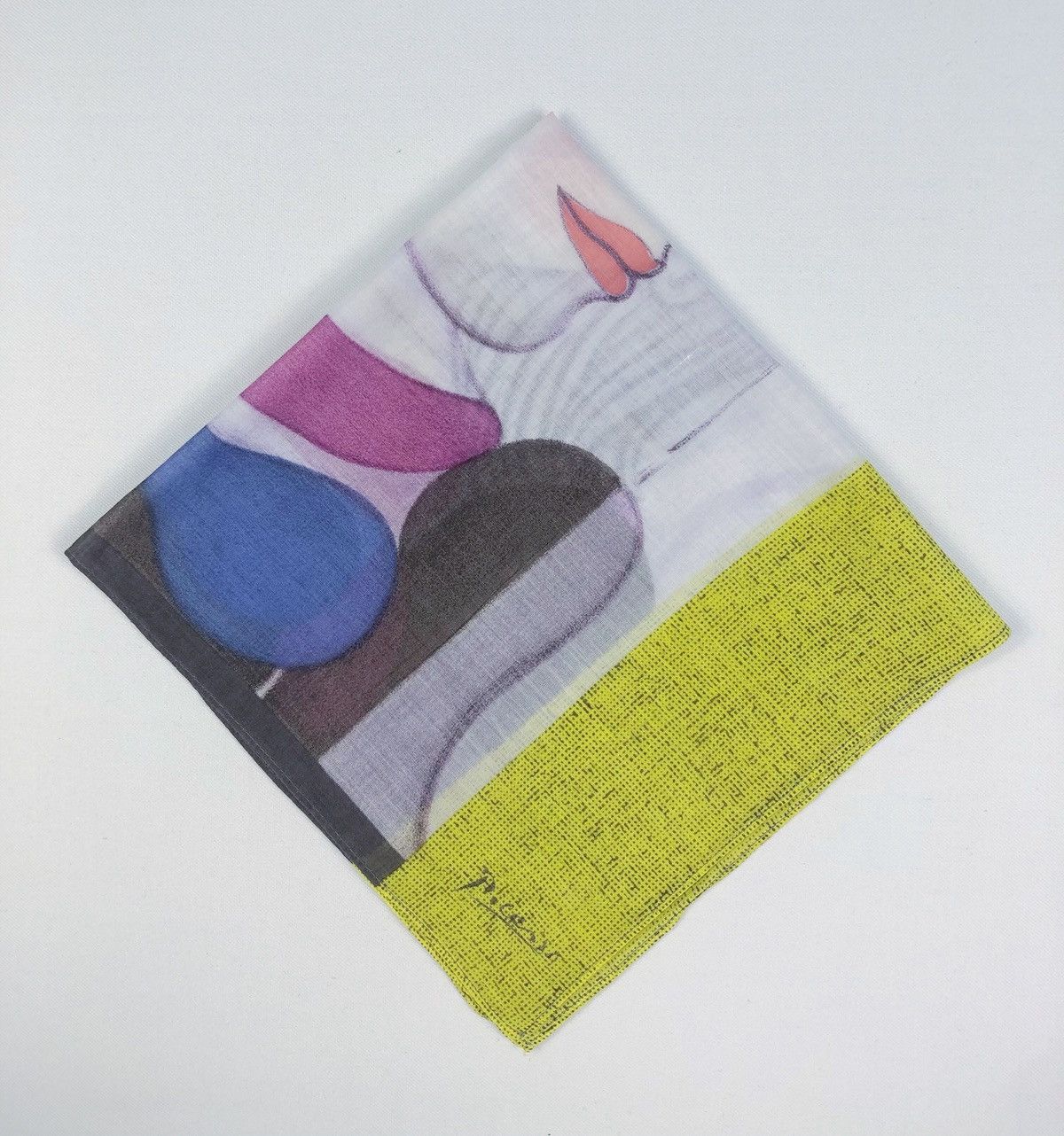 Other Rare Vintage Picasso Art Bandana Handkerchief Size ONE SIZE - 4 Thumbnail
