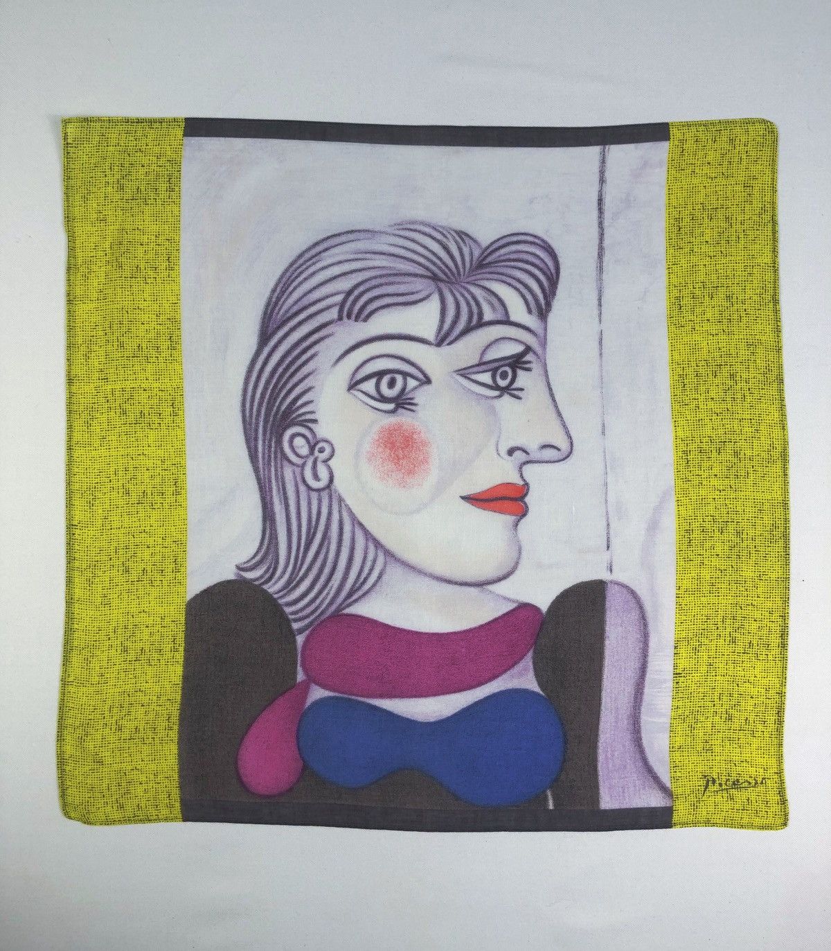 Other Rare Vintage Picasso Art Bandana Handkerchief Size ONE SIZE - 1 Thumbnail