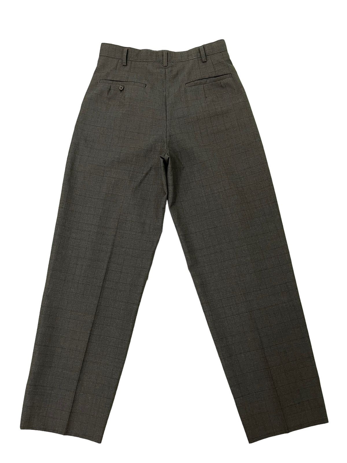 Vintage Vtg 90s Wool Trouser Y’s for Mens Wide Tapered Yohji 5🟦4 Size US 29 - 10 Thumbnail