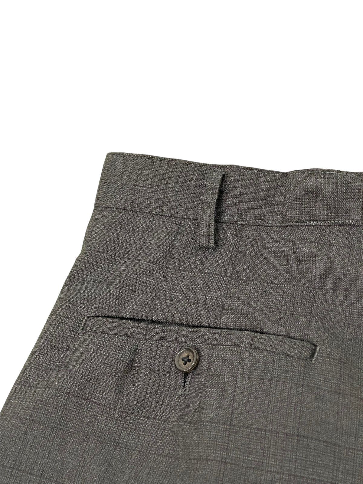 Vintage Vtg 90s Wool Trouser Y’s for Mens Wide Tapered Yohji 5🟦4 Size US 29 - 19 Thumbnail