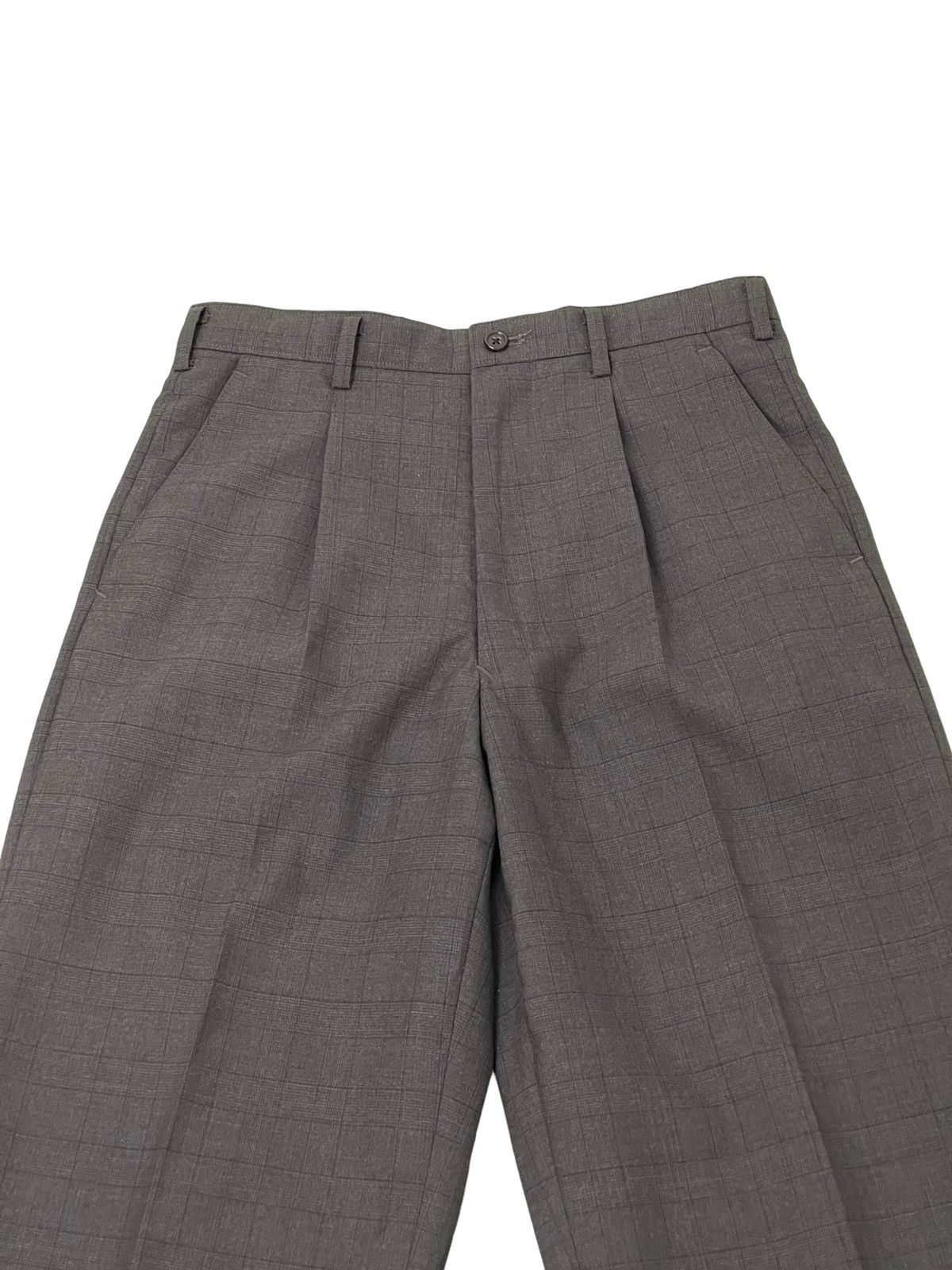 Vintage Vtg 90s Wool Trouser Y’s for Mens Wide Tapered Yohji 5🟦4 Size US 29 - 9 Thumbnail
