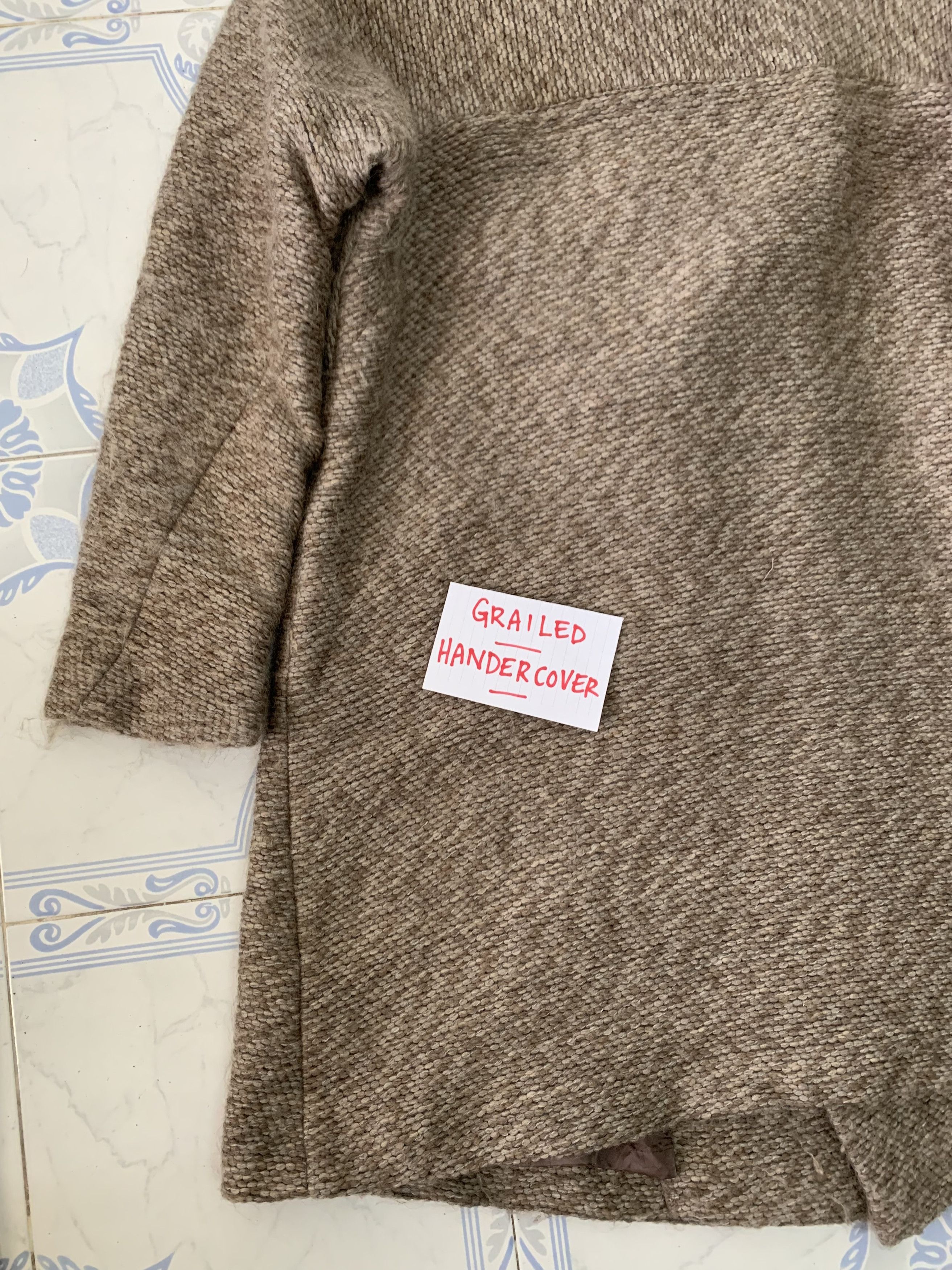 Issey Miyake Vtg Plantation by Issey Miyake Wool Hairy Like Coat Jacket Size US M / EU 48-50 / 2 - 11 Thumbnail