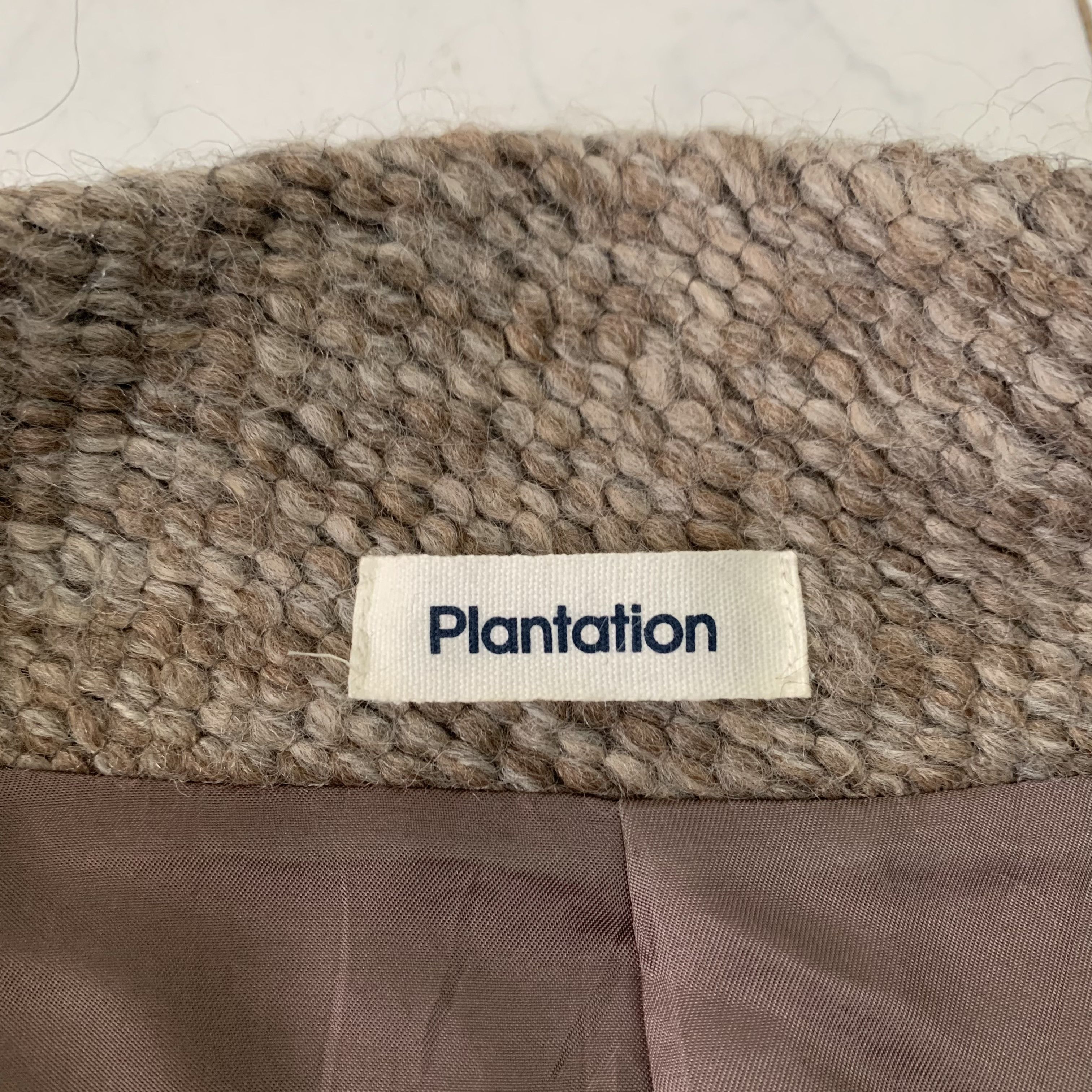 Issey Miyake Vtg Plantation by Issey Miyake Wool Hairy Like Coat Jacket Size US M / EU 48-50 / 2 - 17 Thumbnail