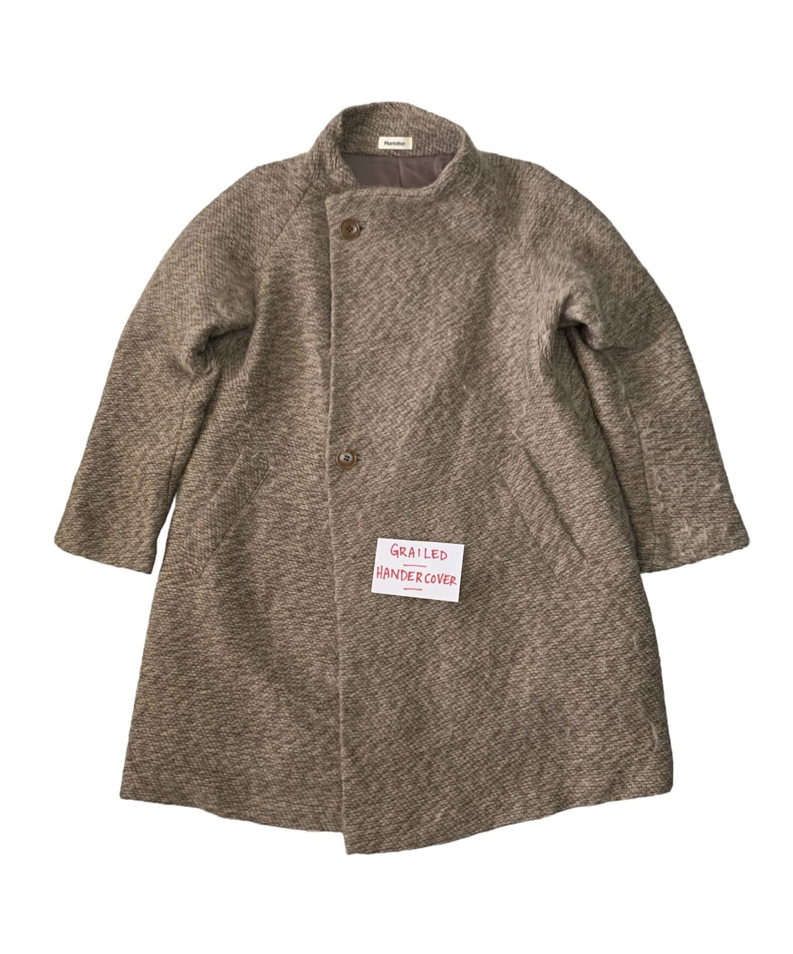 Issey Miyake Vtg Plantation by Issey Miyake Wool Hairy Like Coat Jacket Size US M / EU 48-50 / 2 - 1 Thumbnail