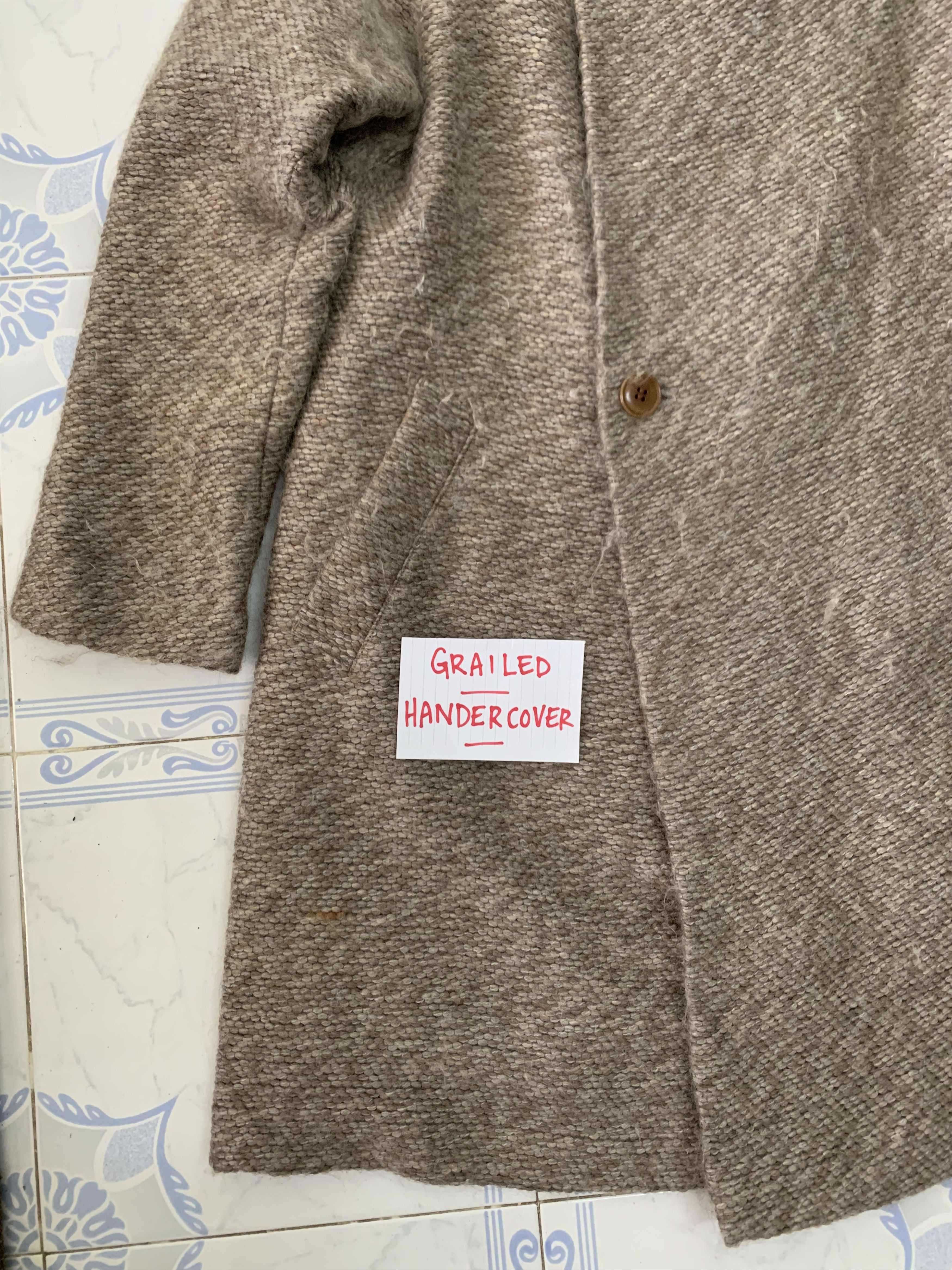 Issey Miyake Vtg Plantation by Issey Miyake Wool Hairy Like Coat Jacket Size US M / EU 48-50 / 2 - 5 Thumbnail