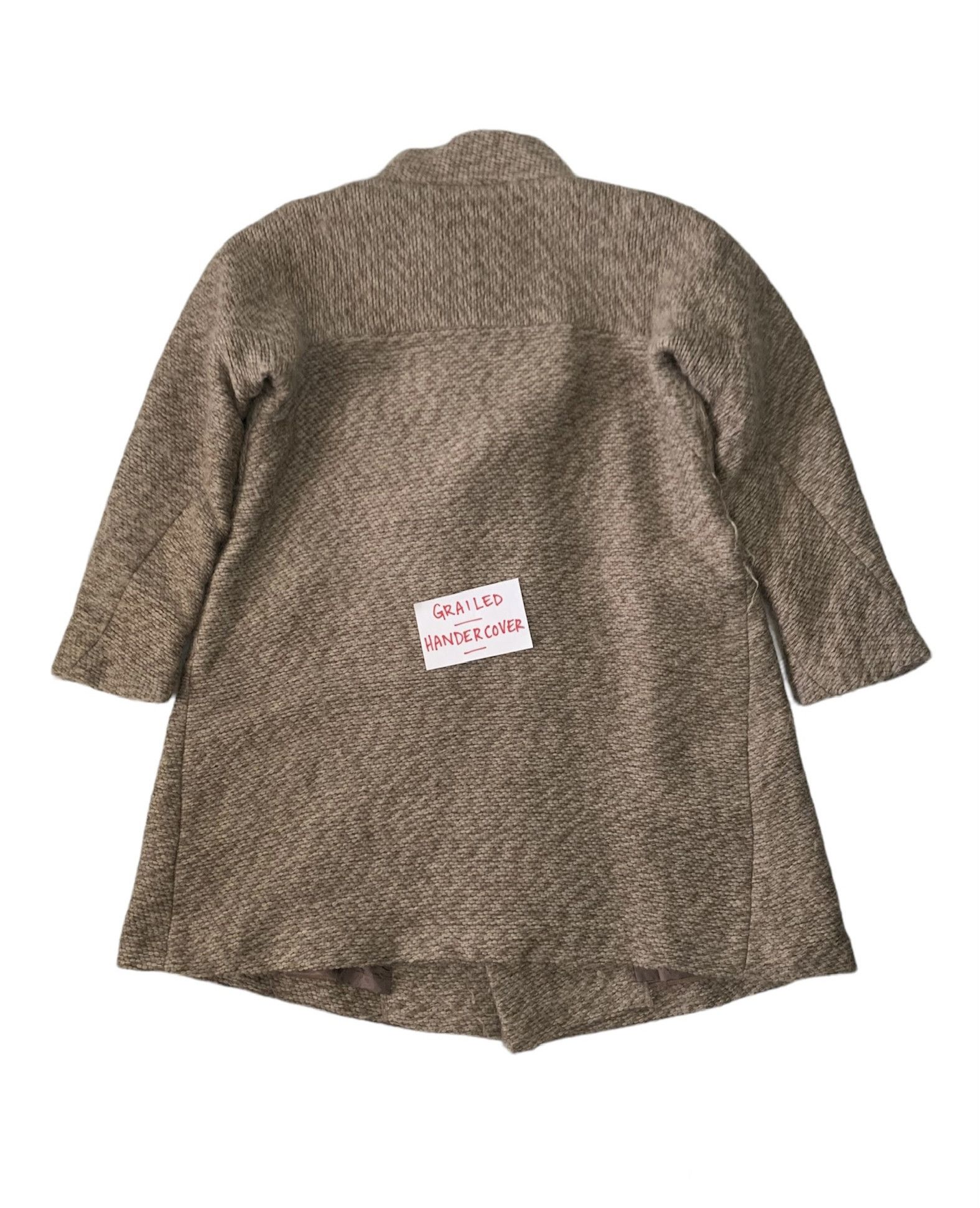 Issey Miyake Vtg Plantation by Issey Miyake Wool Hairy Like Coat Jacket Size US M / EU 48-50 / 2 - 2 Thumbnail
