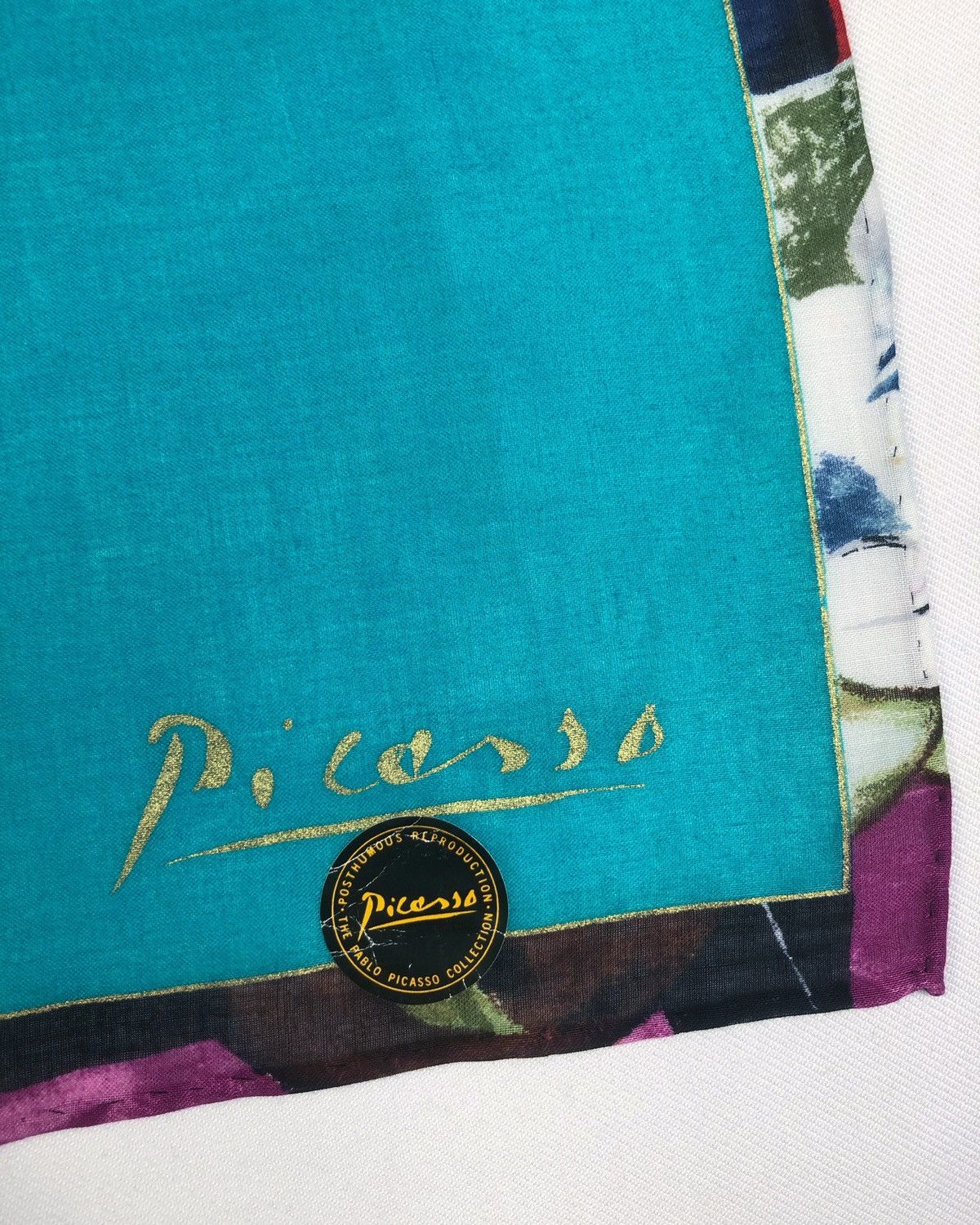 Other Rare Vintage Picasso Art Bandana Handkerchief Size ONE SIZE - 2 Thumbnail