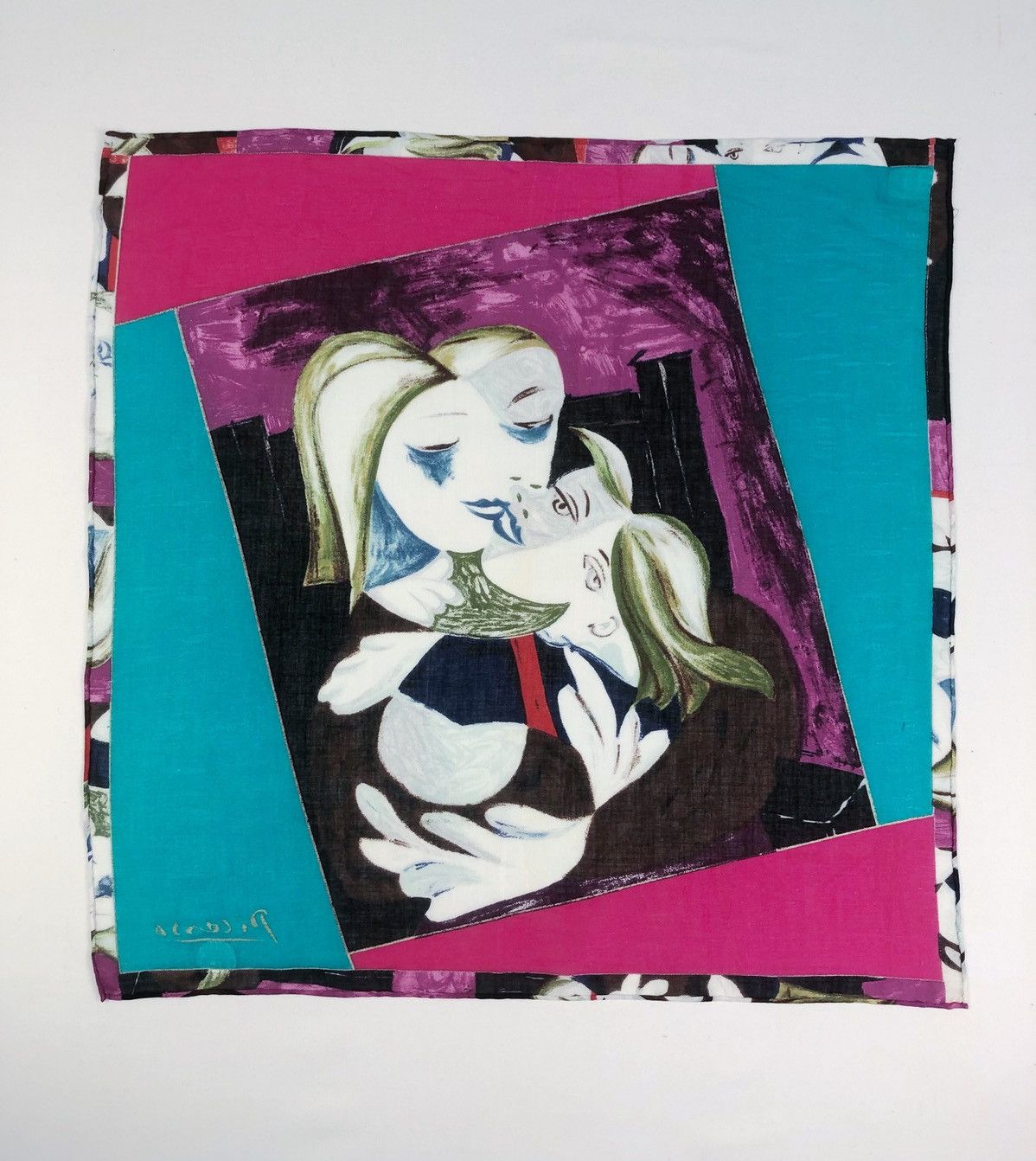 Other Rare Vintage Picasso Art Bandana Handkerchief Size ONE SIZE - 4 Thumbnail