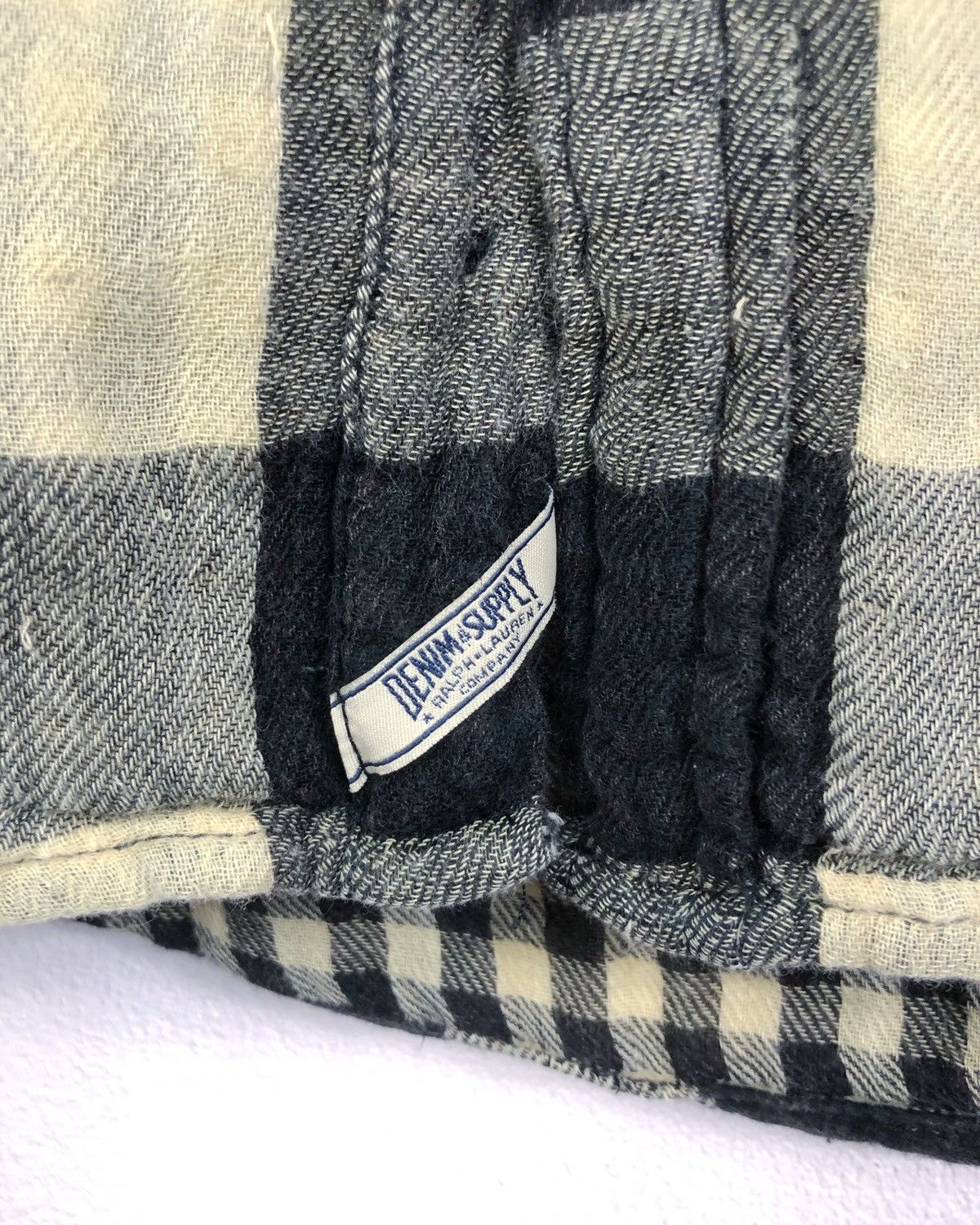Denim & Supply Ralph Lauren Rare Denim And Supply Ralph Lauren Checkered Flannel Size US S / EU 44-46 / 1 - 7 Thumbnail