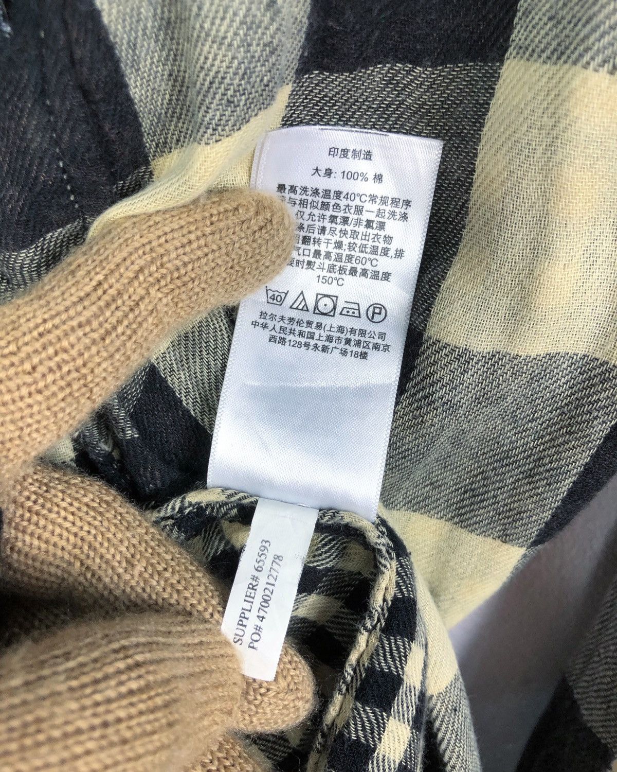 Denim & Supply Ralph Lauren Rare Denim And Supply Ralph Lauren Checkered Flannel Size US S / EU 44-46 / 1 - 10 Thumbnail